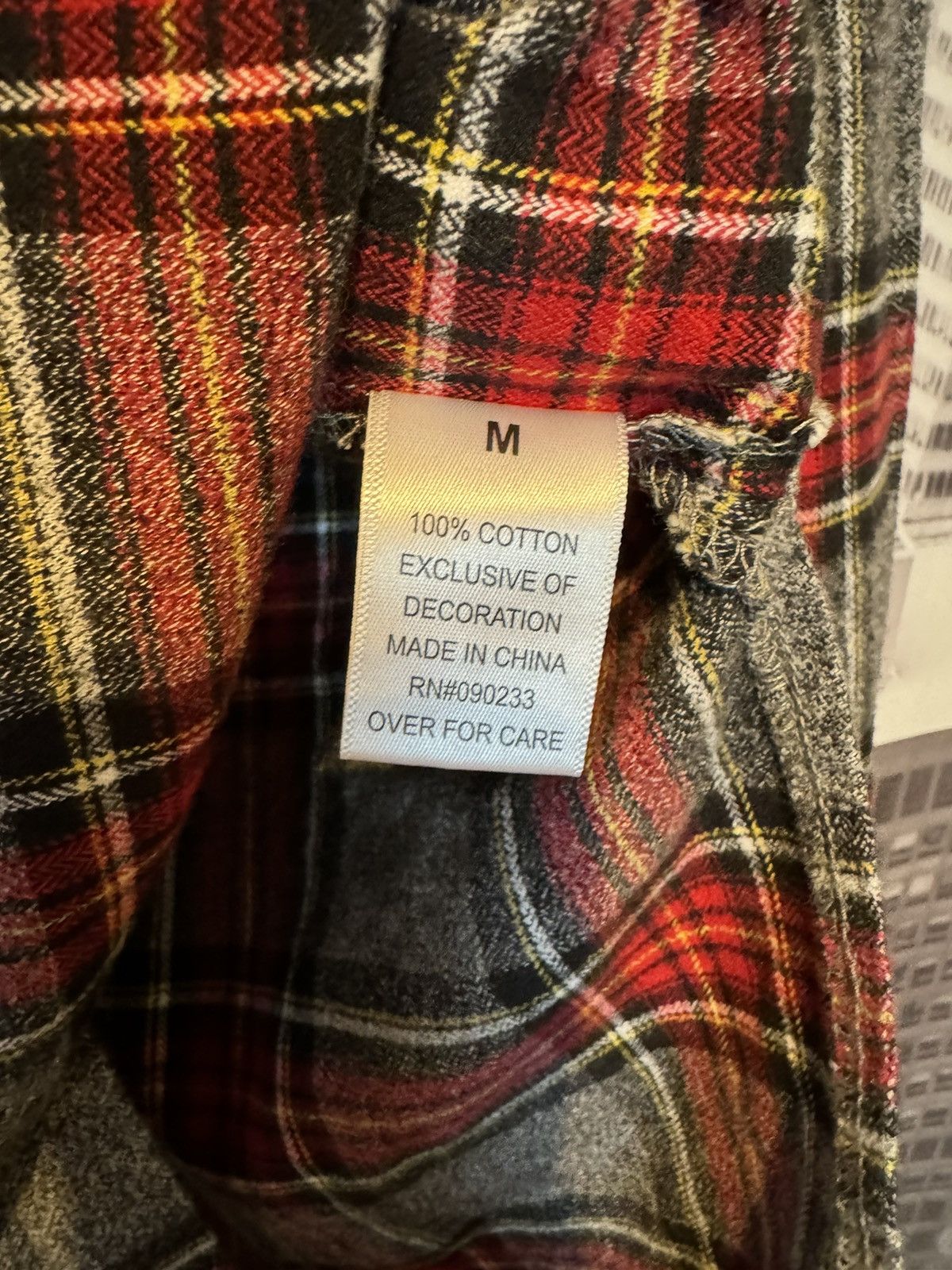 Fear of God 🔥FOG Fear of God Collection Two Flannel Grey SZ Med 16-17’ Size US M / EU 48-50 / 2 - 7 Thumbnail