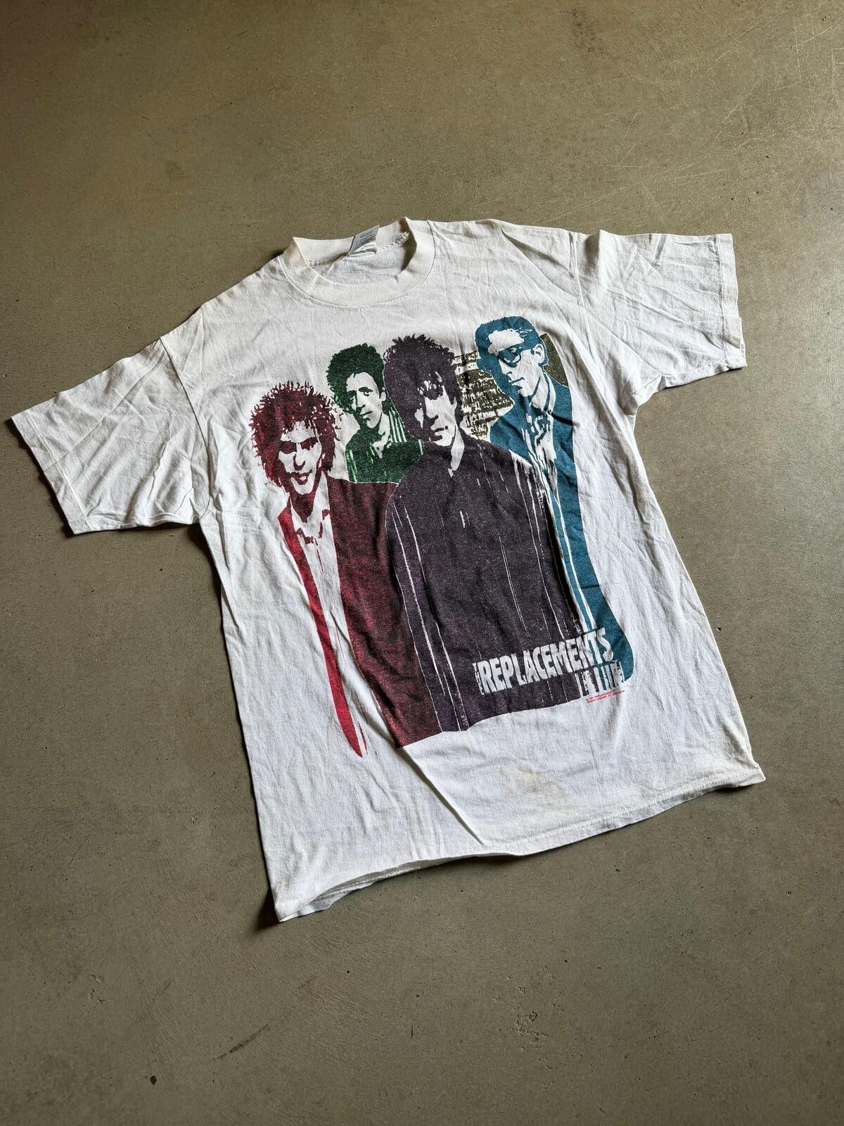 Lee VTG 1991 The Replacements Brockum Tee Sz XL Size US XL / EU 56 / 4 - 2 Thumbnail