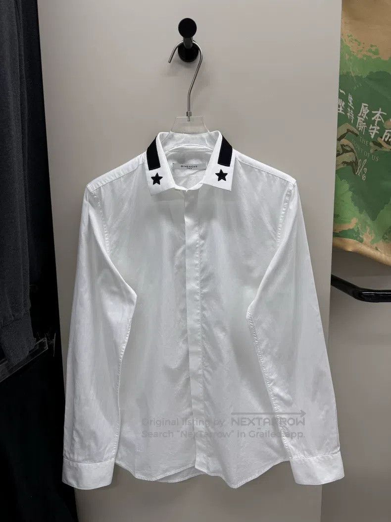 Givenchy Givenchy Star Printed Long Sleeve Shirt Size US XL / EU 56 / 4 - 1 Thumbnail