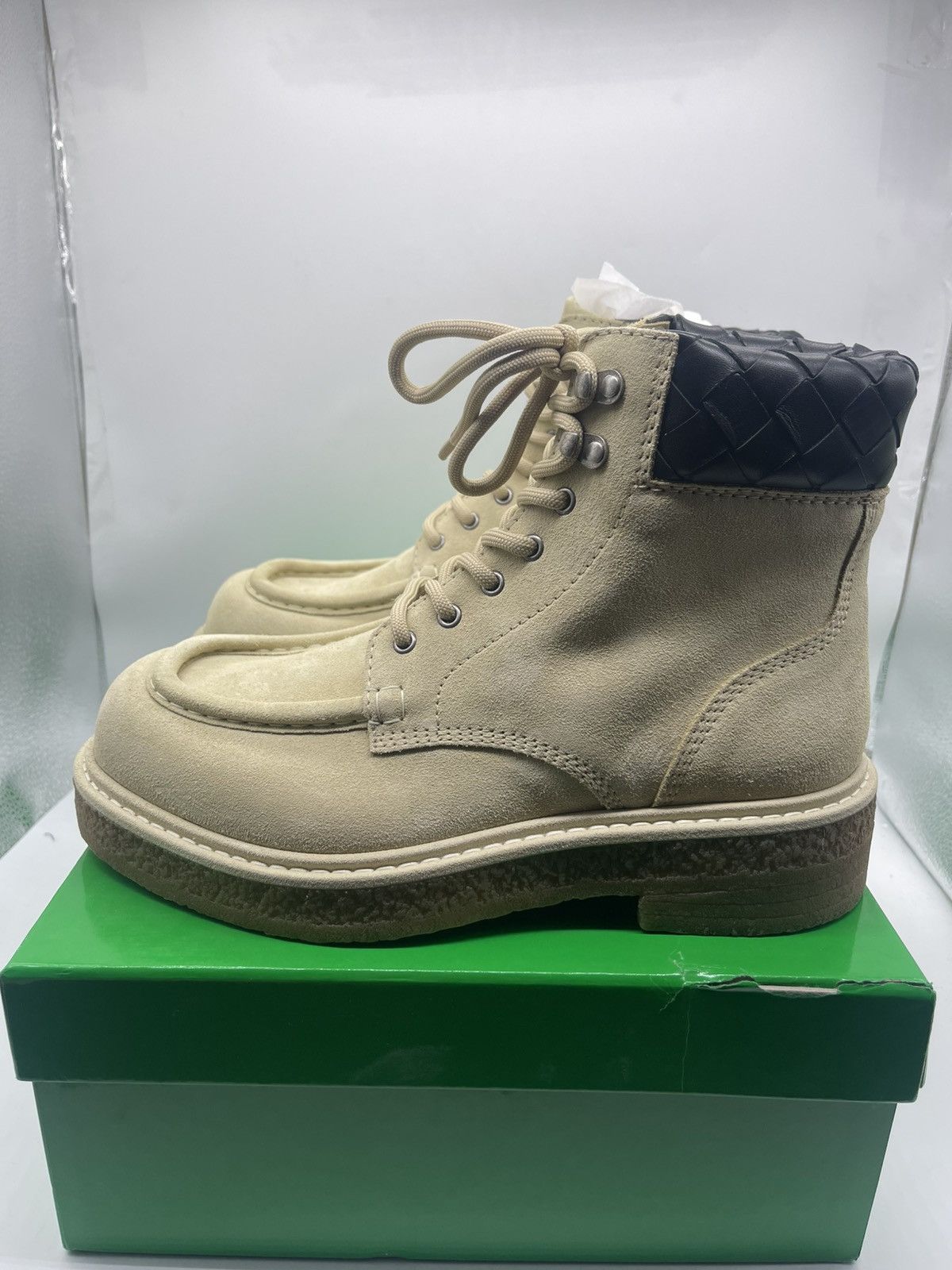 Bottega Veneta Bottega Veneta haddock lace up ankle boots Size US 8 / EU 41 - 1 Thumbnail