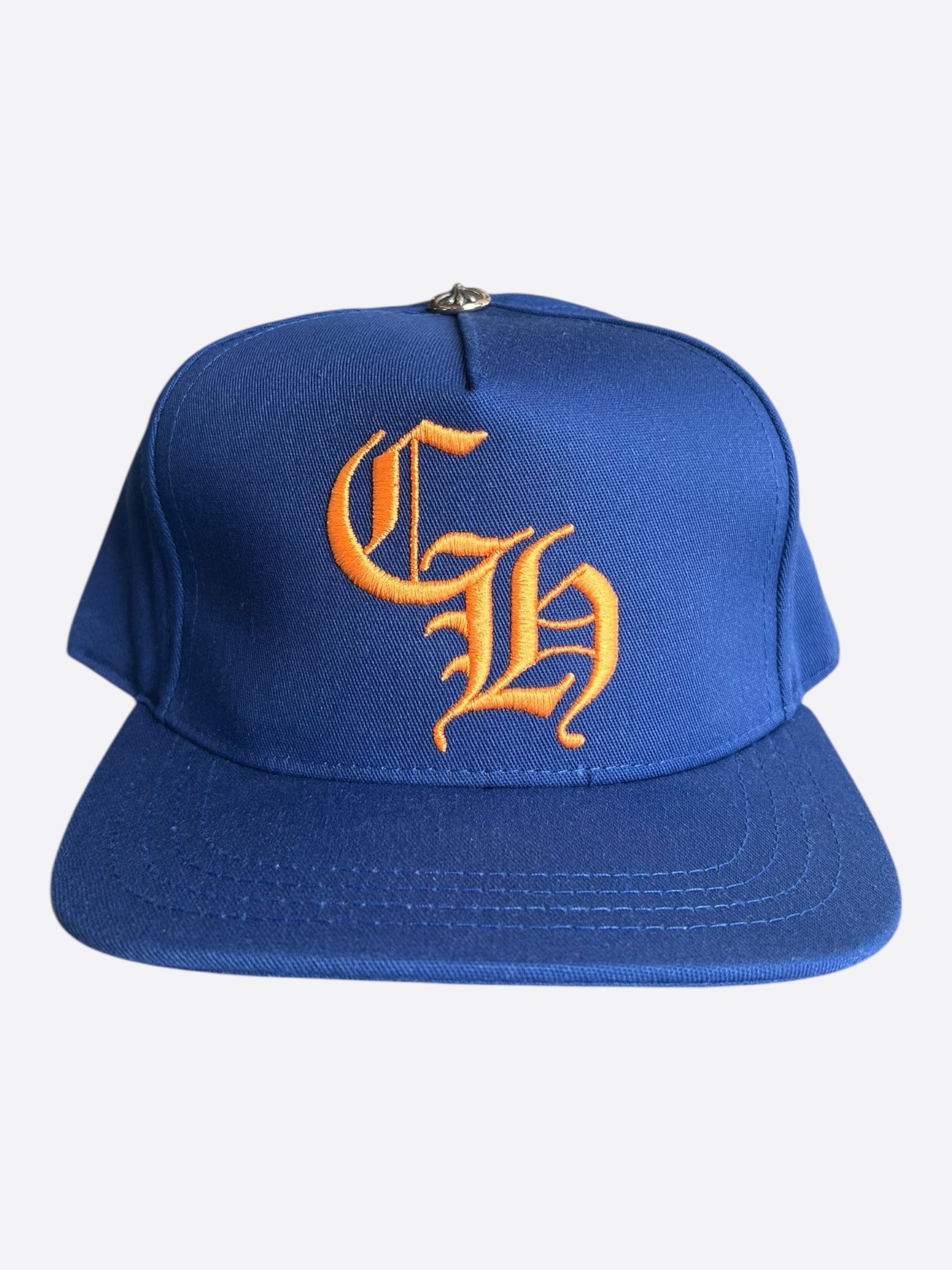 Chrome Hearts Chrome Hearts Blue & Orange CH Logo Hat Size ONE SIZE - 1 Thumbnail