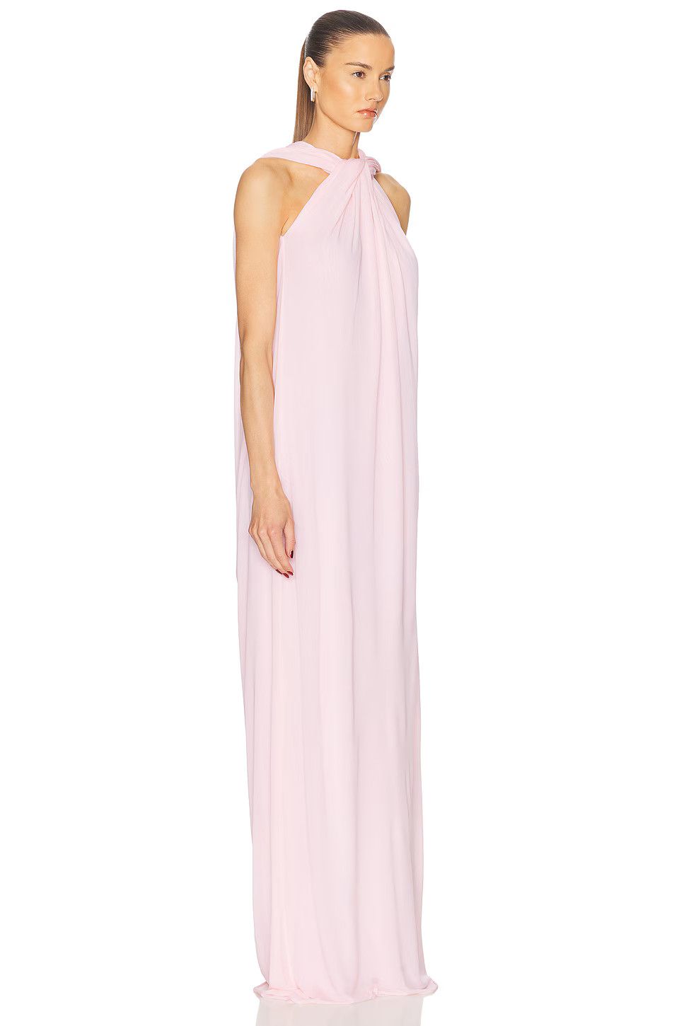 Jil Sander o1loc1c0426 Sleeveless Maxi Dress in Powder Pink Size M / US 6-8 / IT 42-44 - 2 Thumbnail