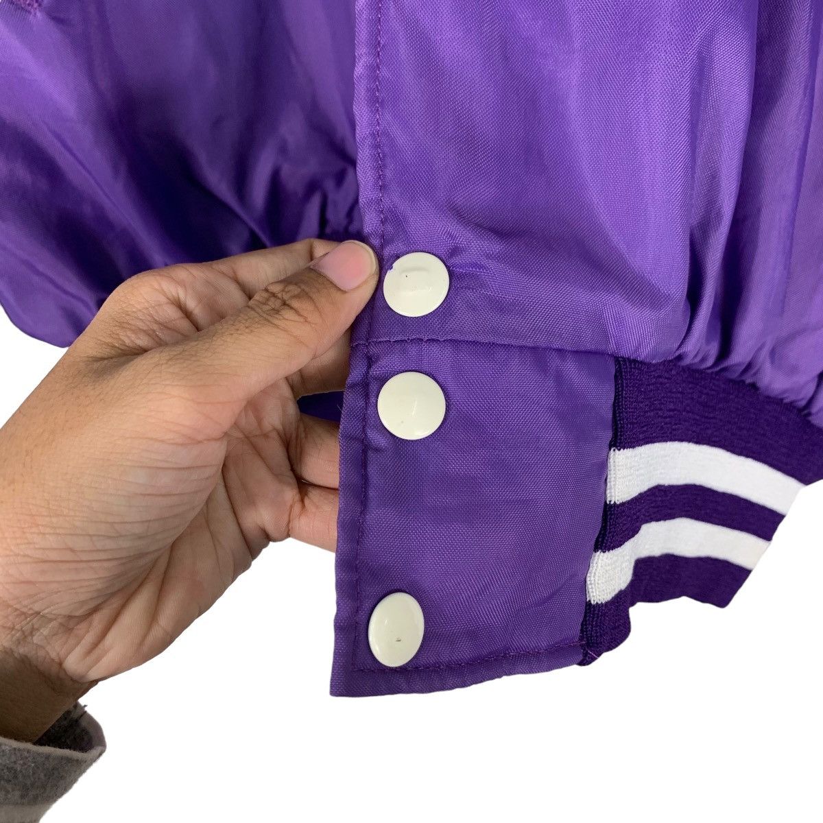 Holloway HOLLOWAY Cushing Baseball Purple Coach Jacket #1160-C53 Size US XL / EU 56 / 4 - 14 Thumbnail