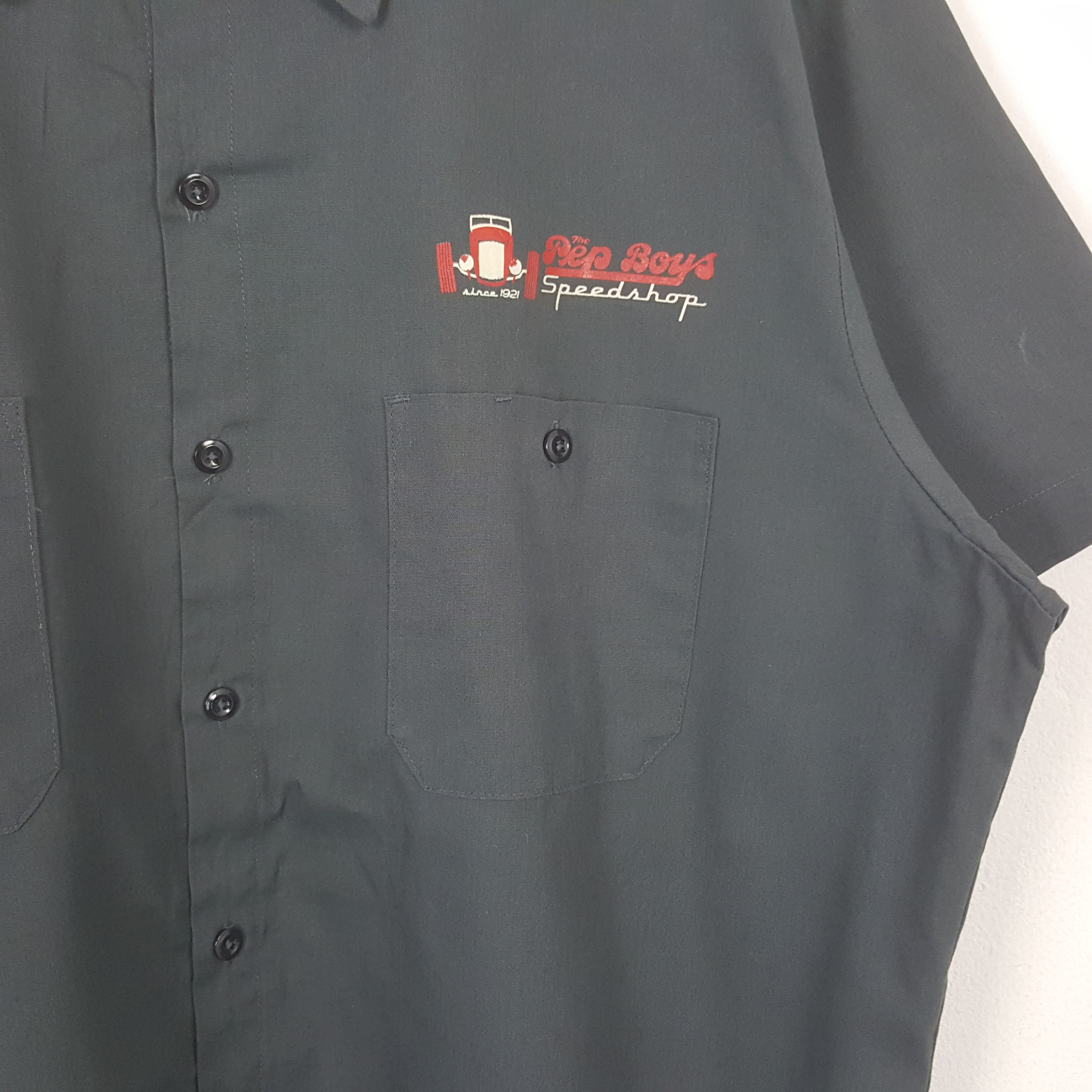 Dickies Vintage Dickies The Pep Boyo Bikers Work Tshirt RR6 Size US XXL / EU 58 / 5 - 4 Thumbnail