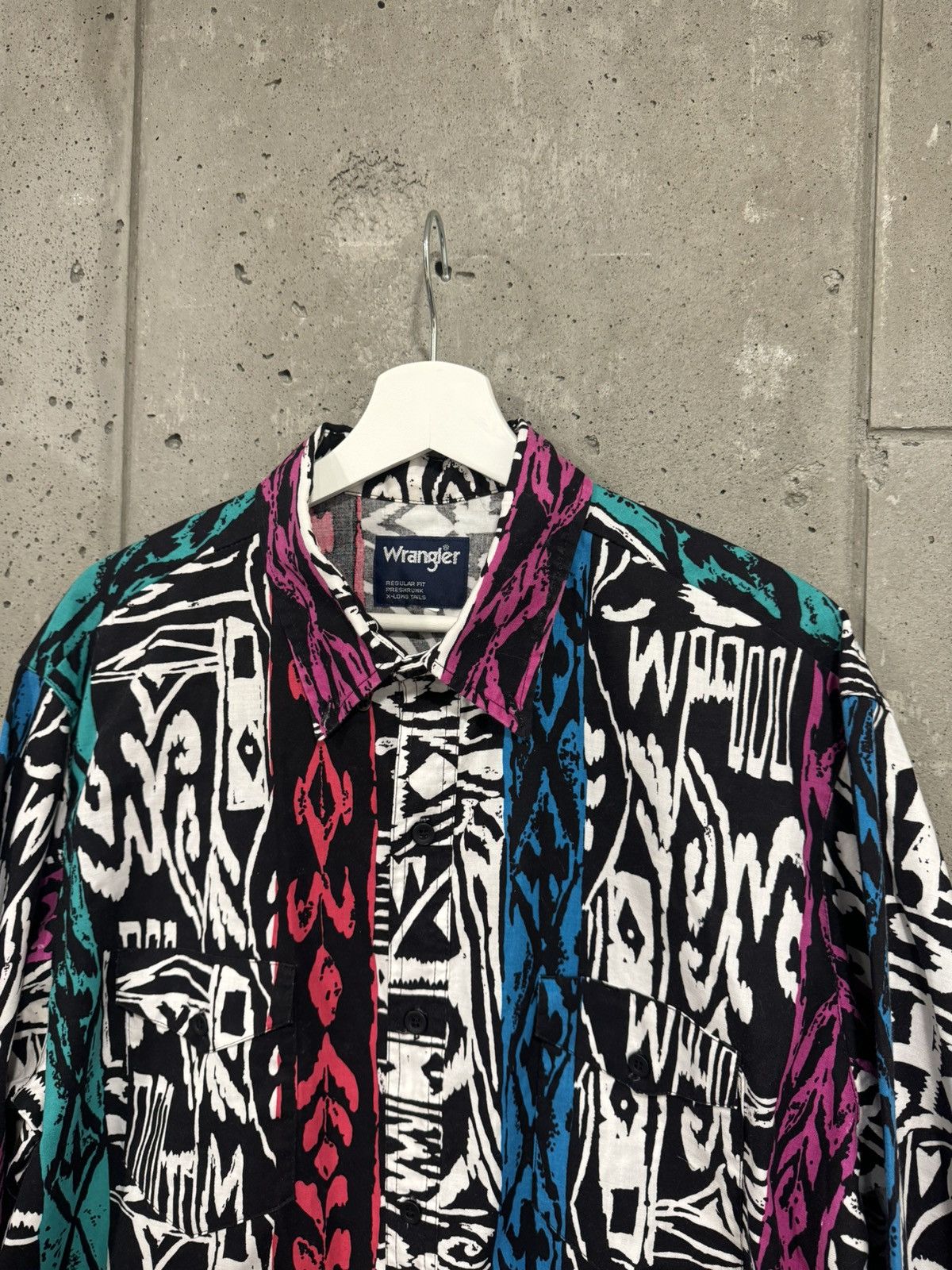 Wrangler Vintage Wrangler Brushpopper Shirt Graphic Print Size L Size US L / EU 52-54 / 3 - 2 Thumbnail
