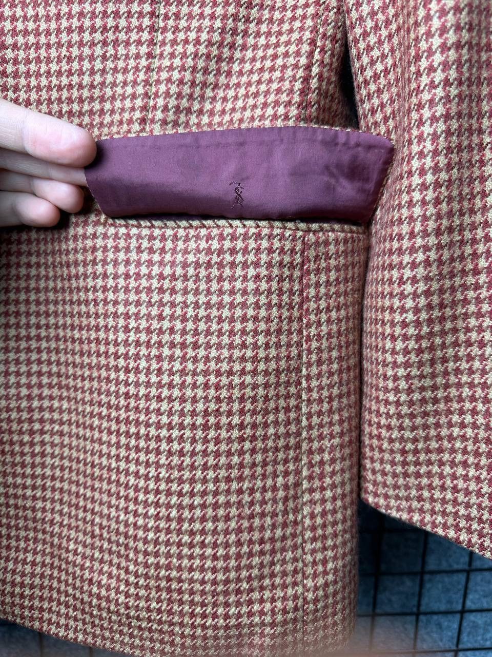 Vintage × Yves Saint Laurent Vintage Yves Saint Laurent blazer wool Size 52 R Size 52R - 3 Thumbnail