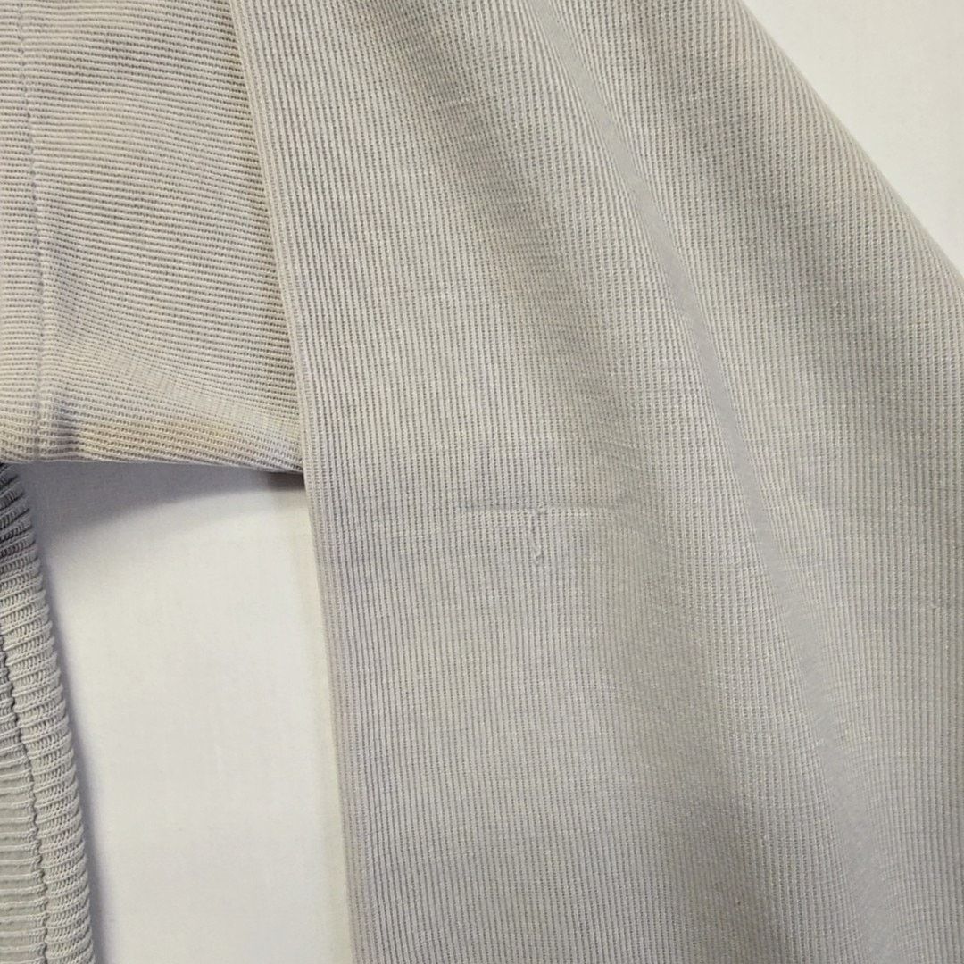Vintage Vintage Knightsbridge Shirt Gray Ribbed XL Polo Long Sleeve Size US XL / EU 56 / 4 - 3 Thumbnail