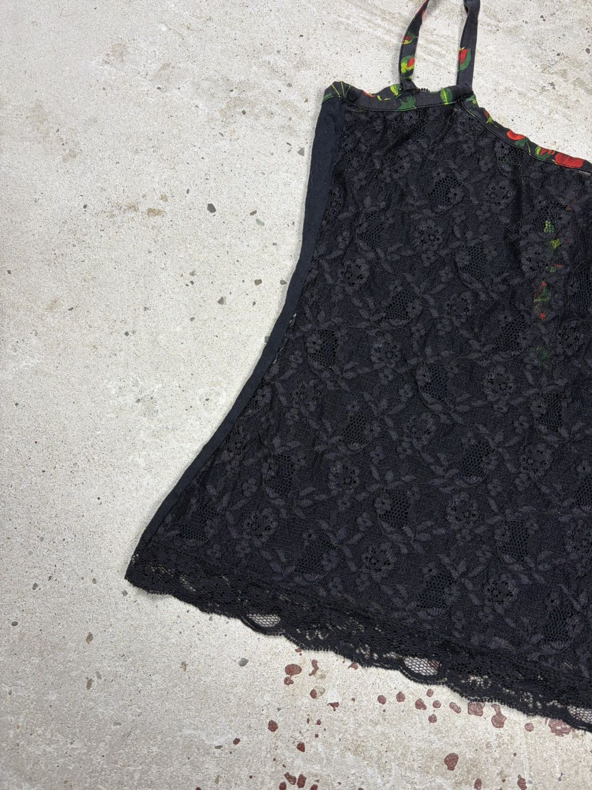 Dolce & Gabbana 2000s Dolce & Gabbana Black Floral Trims Top Corset Size L / US 10 / IT 46 - 13 Thumbnail