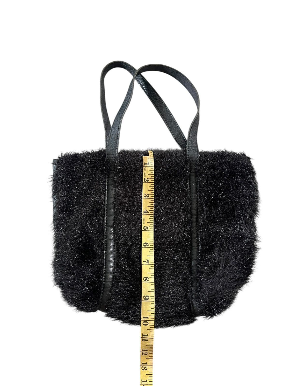 Tsumori Chisato 2000s Tsumori Chisato Leather Fur Shoulder Bag Size ONE SIZE - 14 Thumbnail