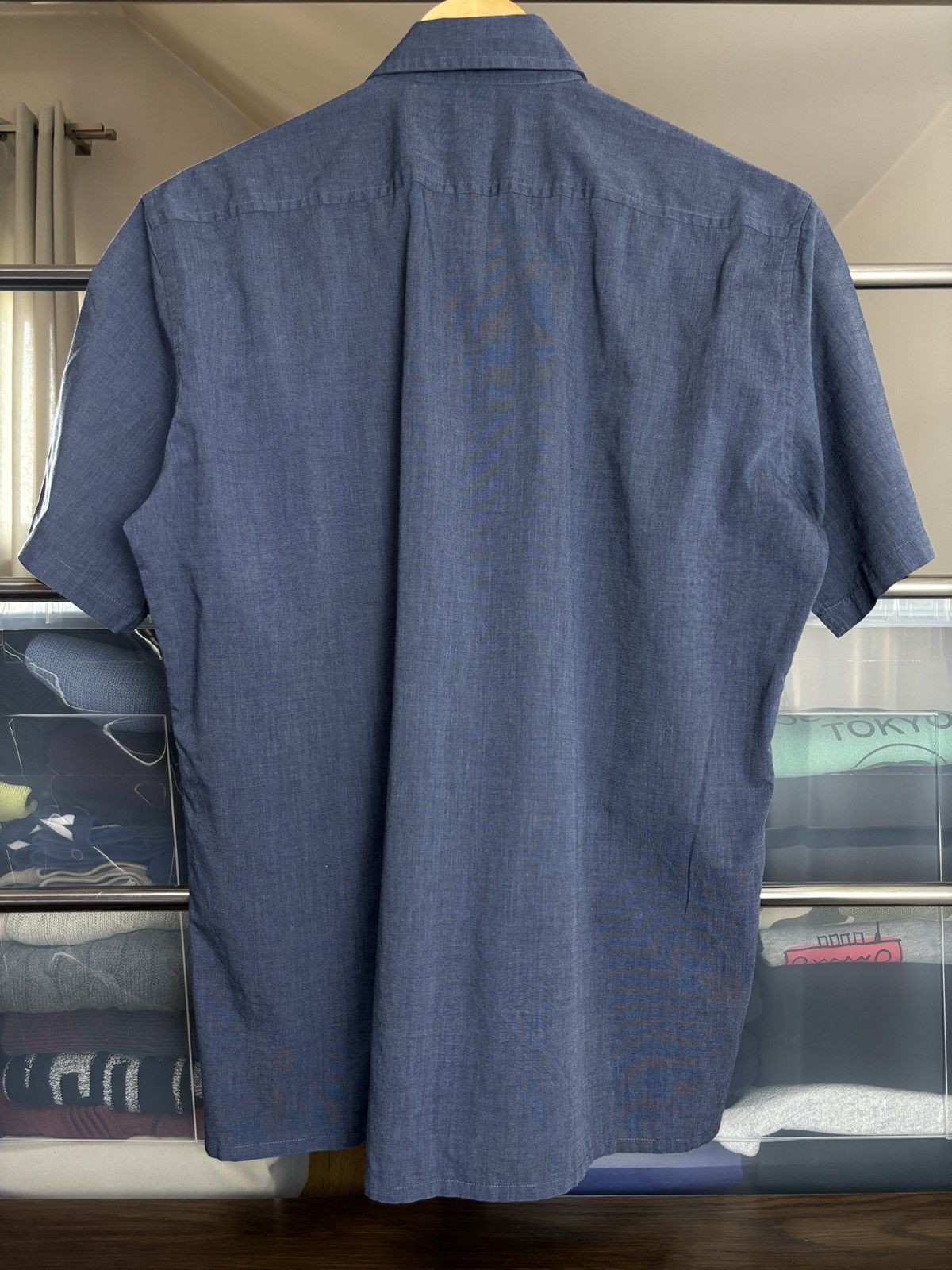 Yves Saint Laurent Yves Saint Laurent vintage button up short sleeve shirt Size US L / EU 52-54 / 3 - 4 Thumbnail