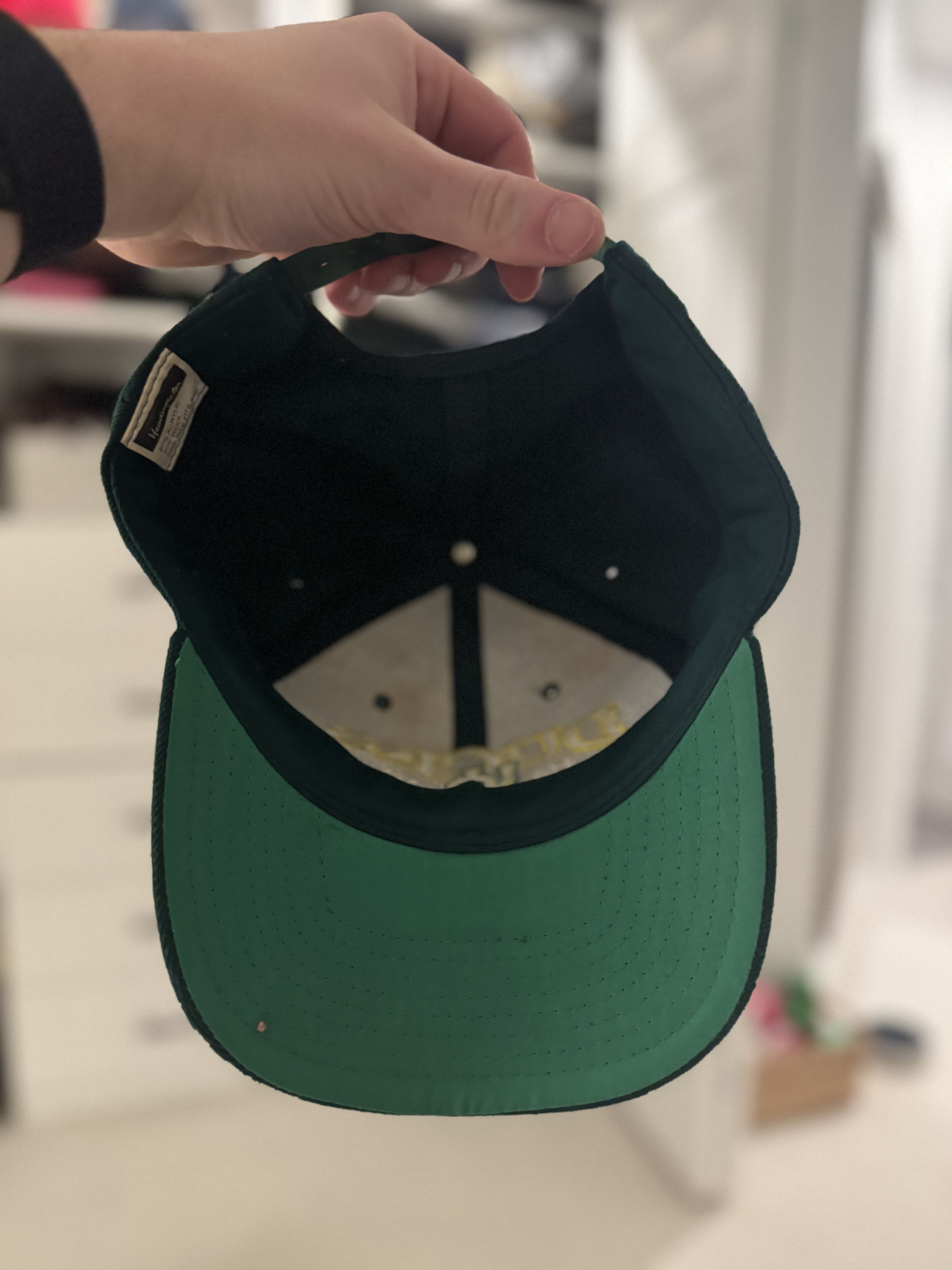 Vintage *VINTAGE* Oregon Ducks 1996 Cotton Bowl Headmasters Snapback Size ONE SIZE - 3 Thumbnail