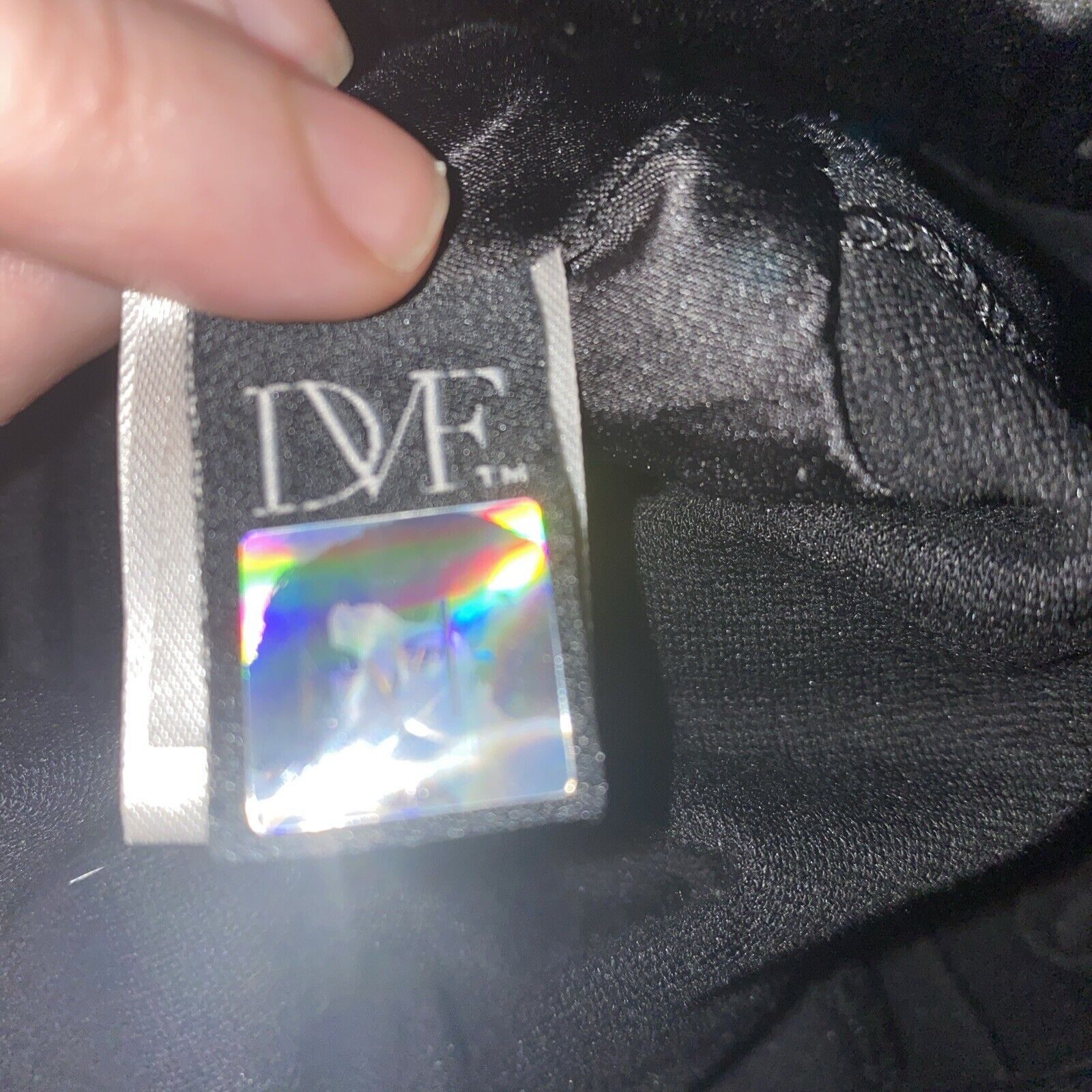 Diane von Furstenberg DIANE VON FURSTENBERG DVF WOMEN'S 2 BLACK DRESS Pockets Size XS / US 0-2 / IT 36-38 - 11 Thumbnail