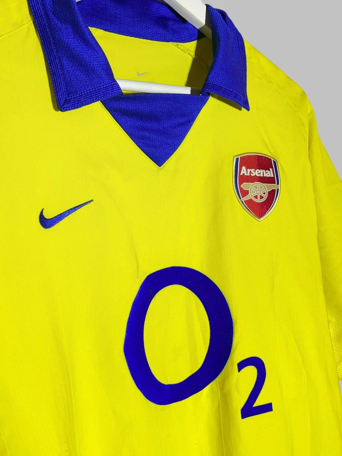 Nike Arsenal FC Nike 2003/04 Vintage Away Football Shirt Size US M / EU 48-50 / 2 - 4 Thumbnail