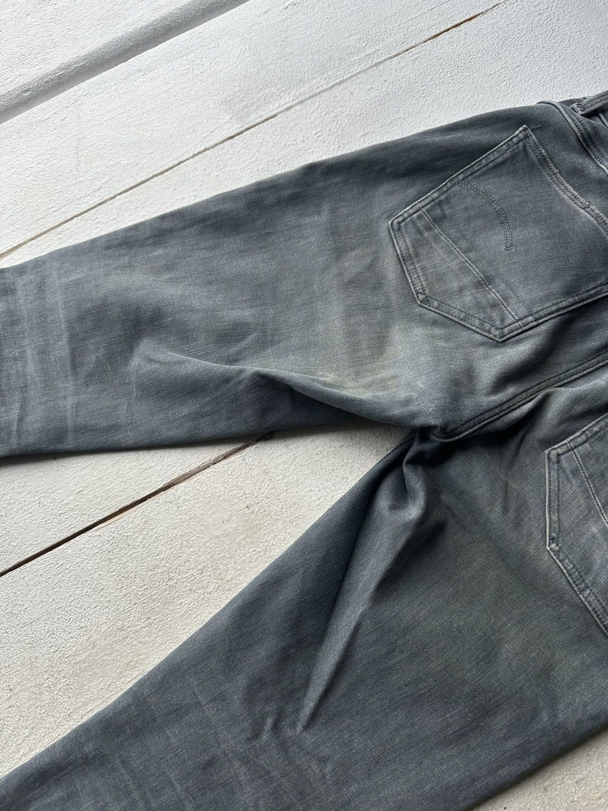 G-Star 🚨VNTG G STAR RAW GRAY FADED RARE AVANT GARDE JEANS Y2K Size 26" / US 2 / IT 38 - 10 Thumbnail