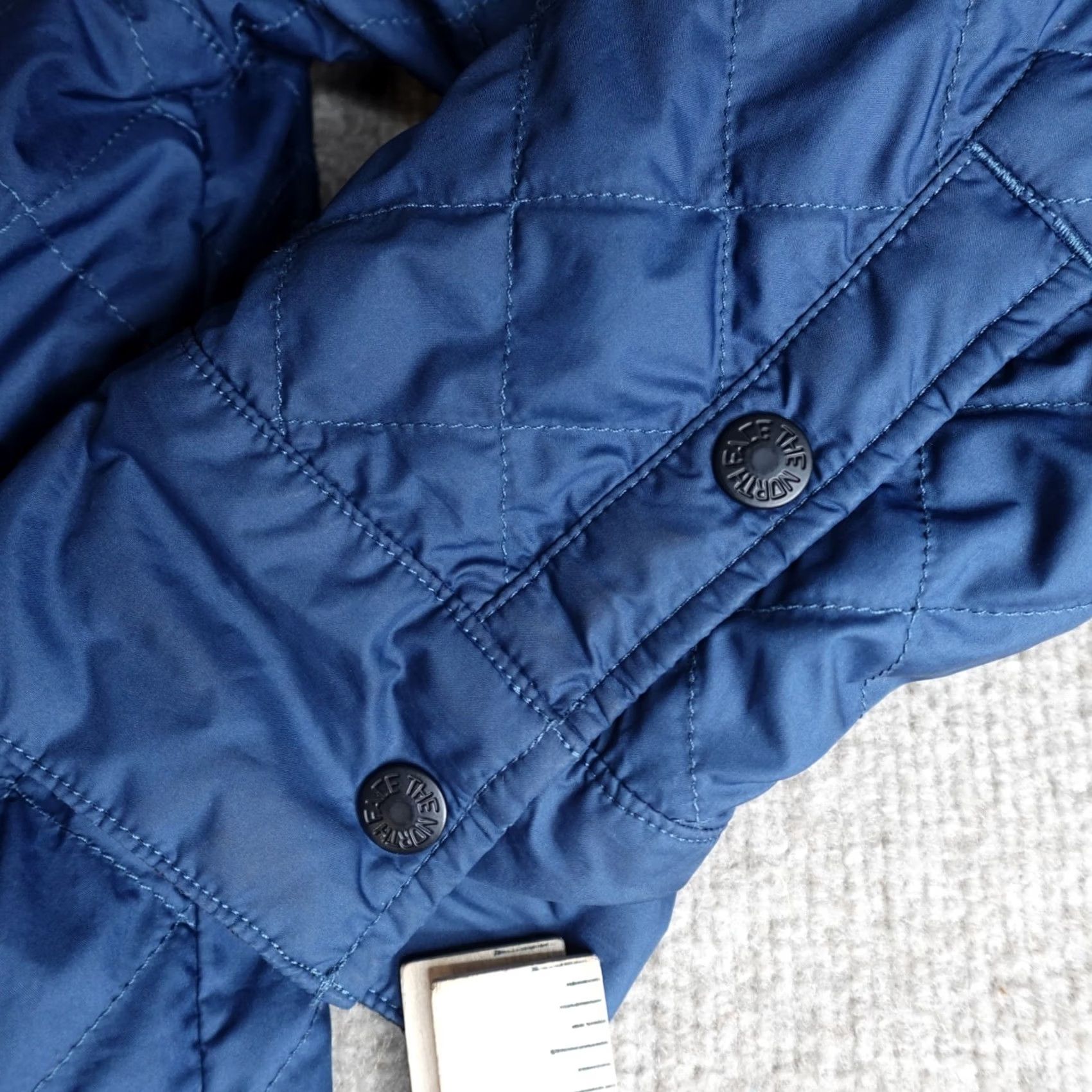 The North Face The North Face Jacket XL Blue Reversible Quilted Outdoor Mens Windproof Winter Fall Hiking Storm Coat Size US XL / EU 56 / 4 - 6 Thumbnail