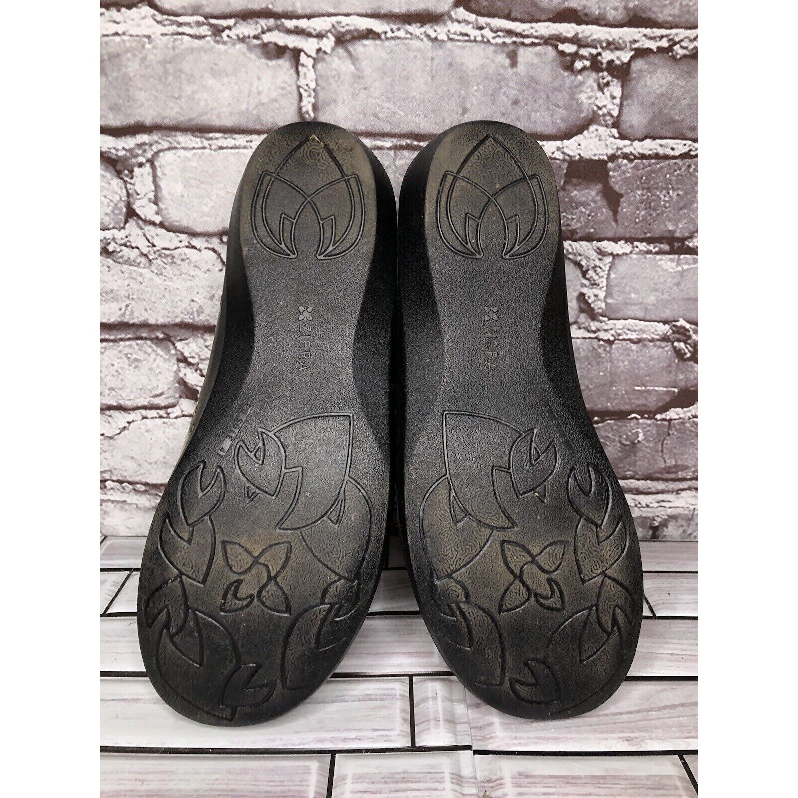 Other Ziera Bronze Leather Taupe Suede Mary Jane Comfort Shoes Wom Size US 10 / IT 40 - 13 Thumbnail