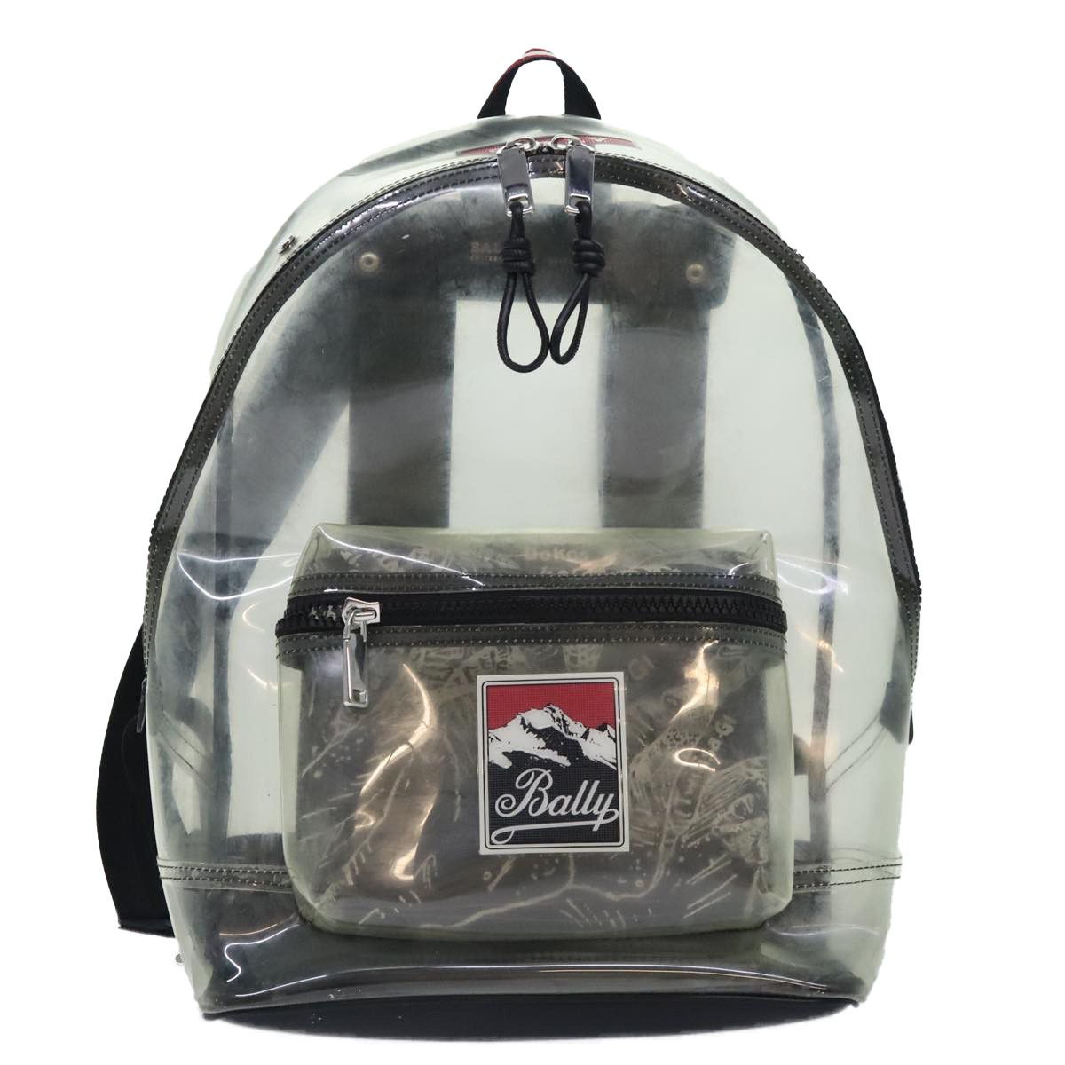 Bally Transparent Vinyl Backpack Bag (Pre-Owned) Size ONE SIZE - 1 Thumbnail