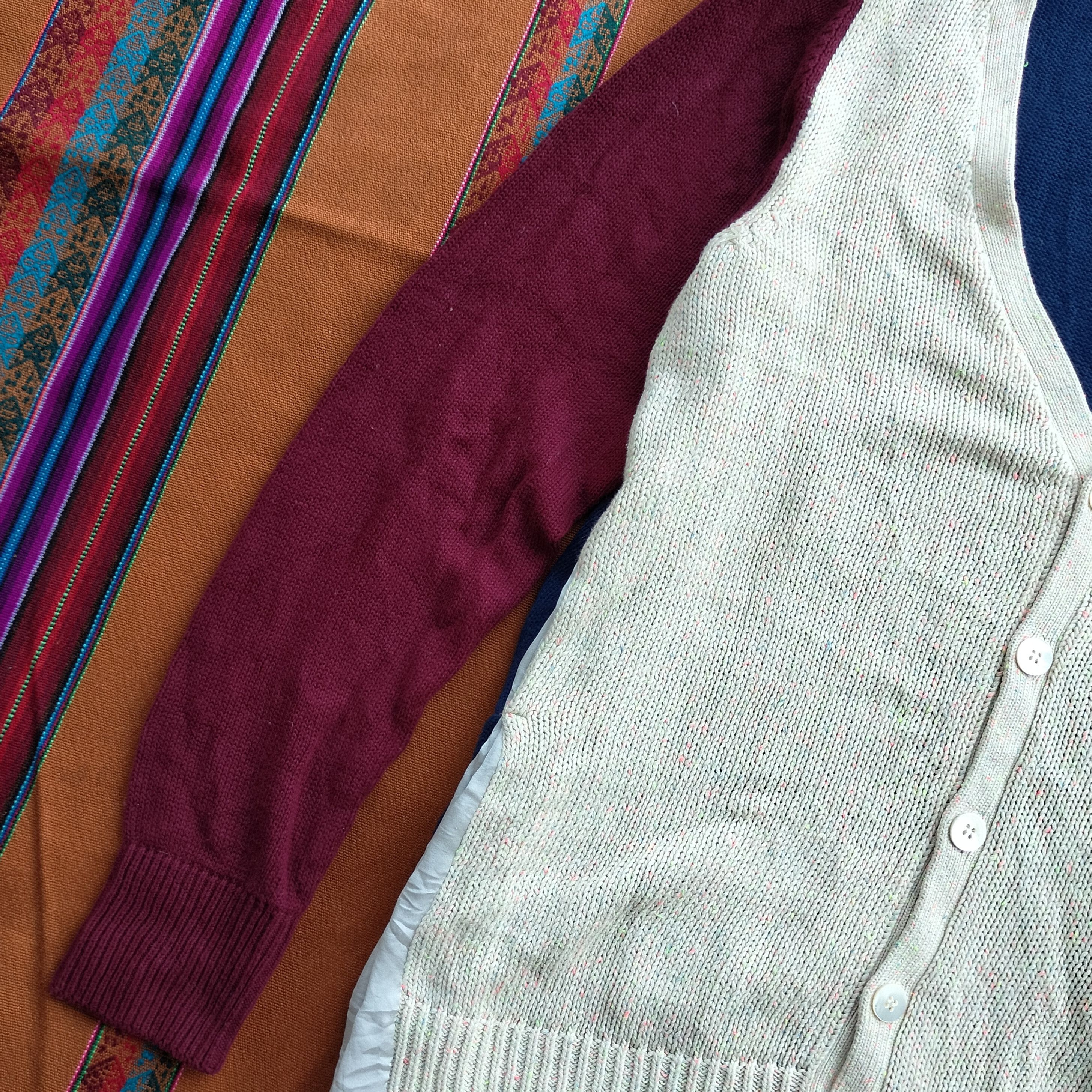 Issey Miyake SunaoKuwahara issey miyake color block cardigan Size US S / EU 44-46 / 1 - 3 Thumbnail