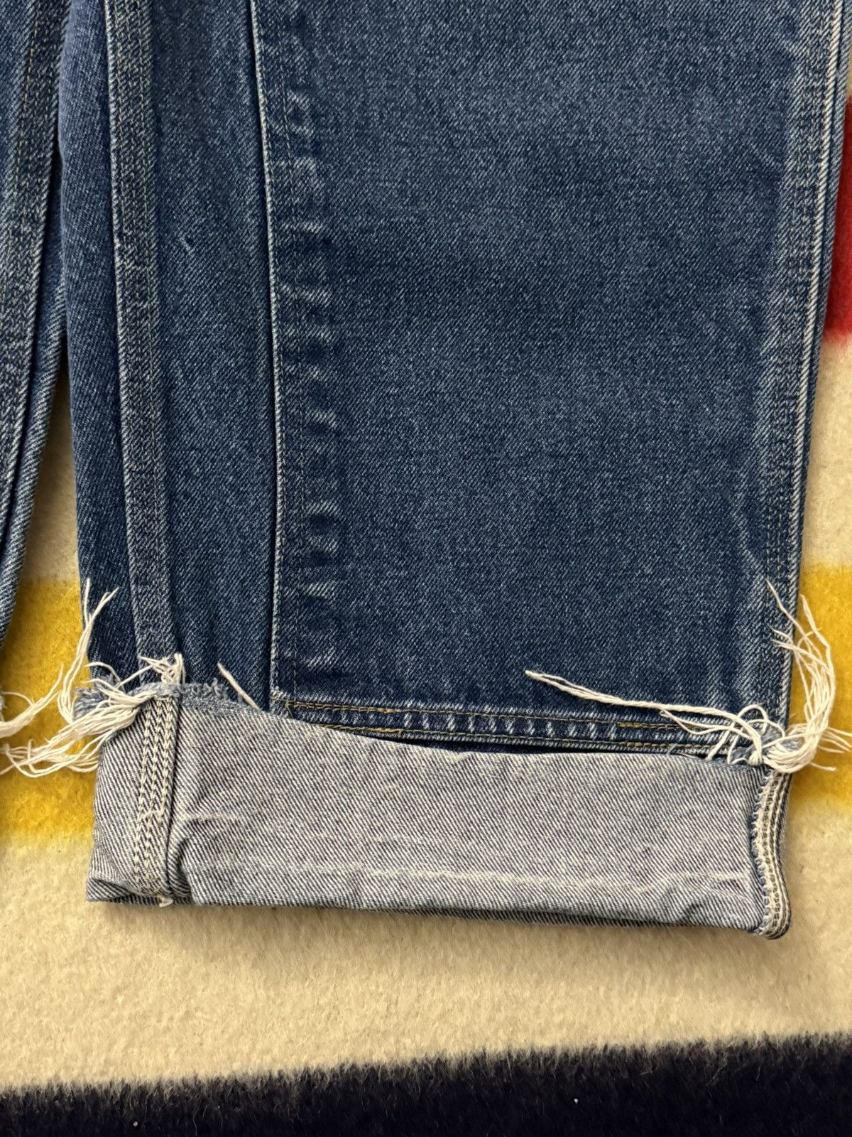 Carhartt Vintage 90s Carhartt Denim Double Knee 38 Wide Leg Jeans Size US 38 / EU 54 - 11 Thumbnail