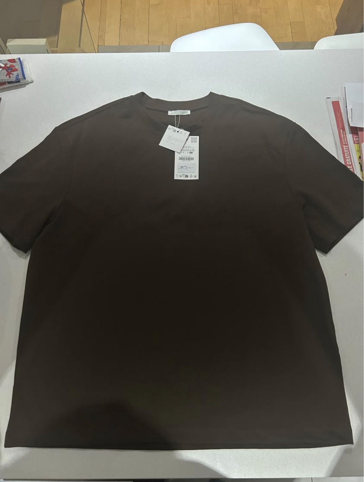 Zara Zara brown blank shirt XXL Size US XXL / EU 58 / 5 - 1 Thumbnail
