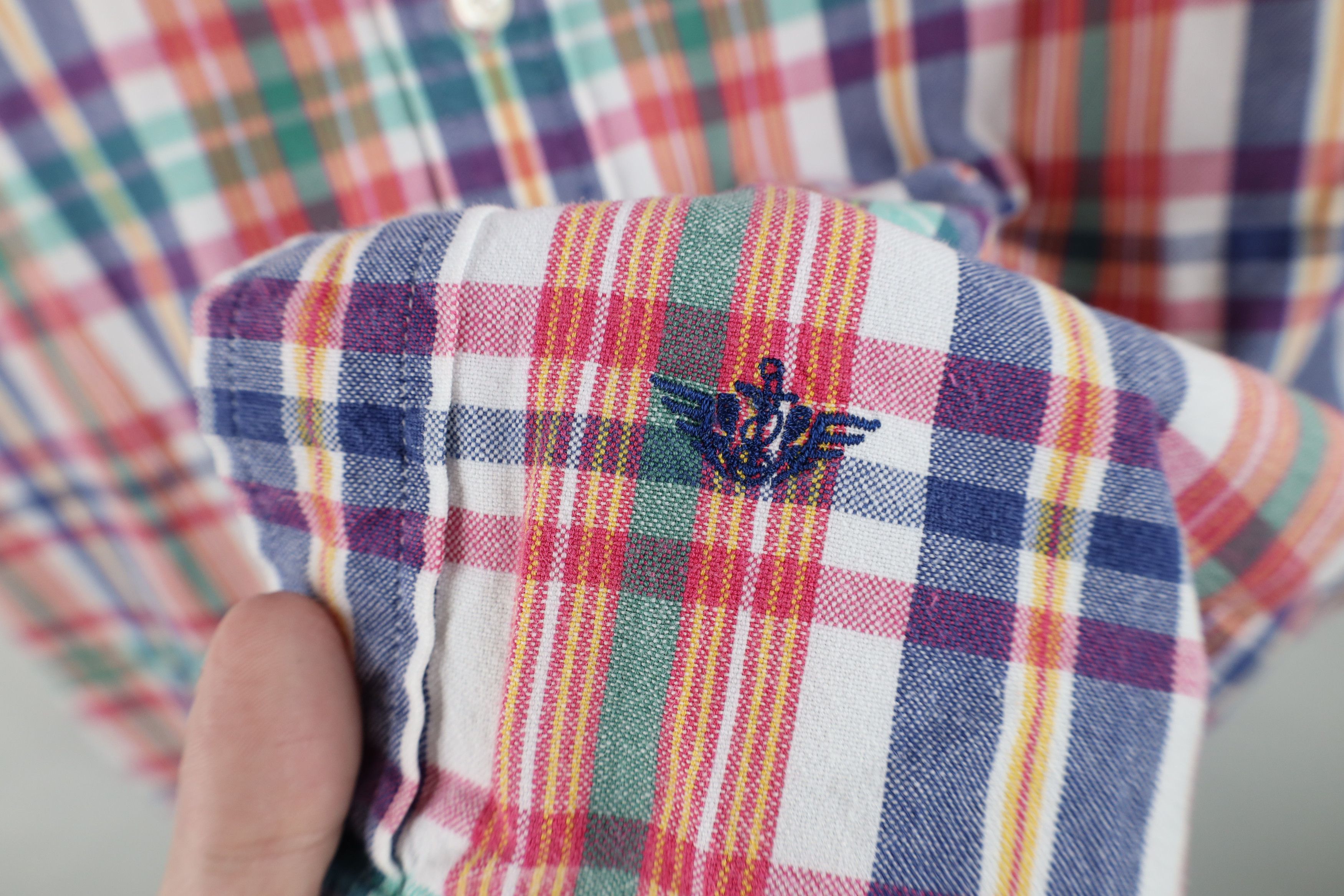 Vintage Vintage 90s Streetwear Plaid Short Sleeve Button Down Shirt Size US L / EU 52-54 / 3 - 4 Thumbnail