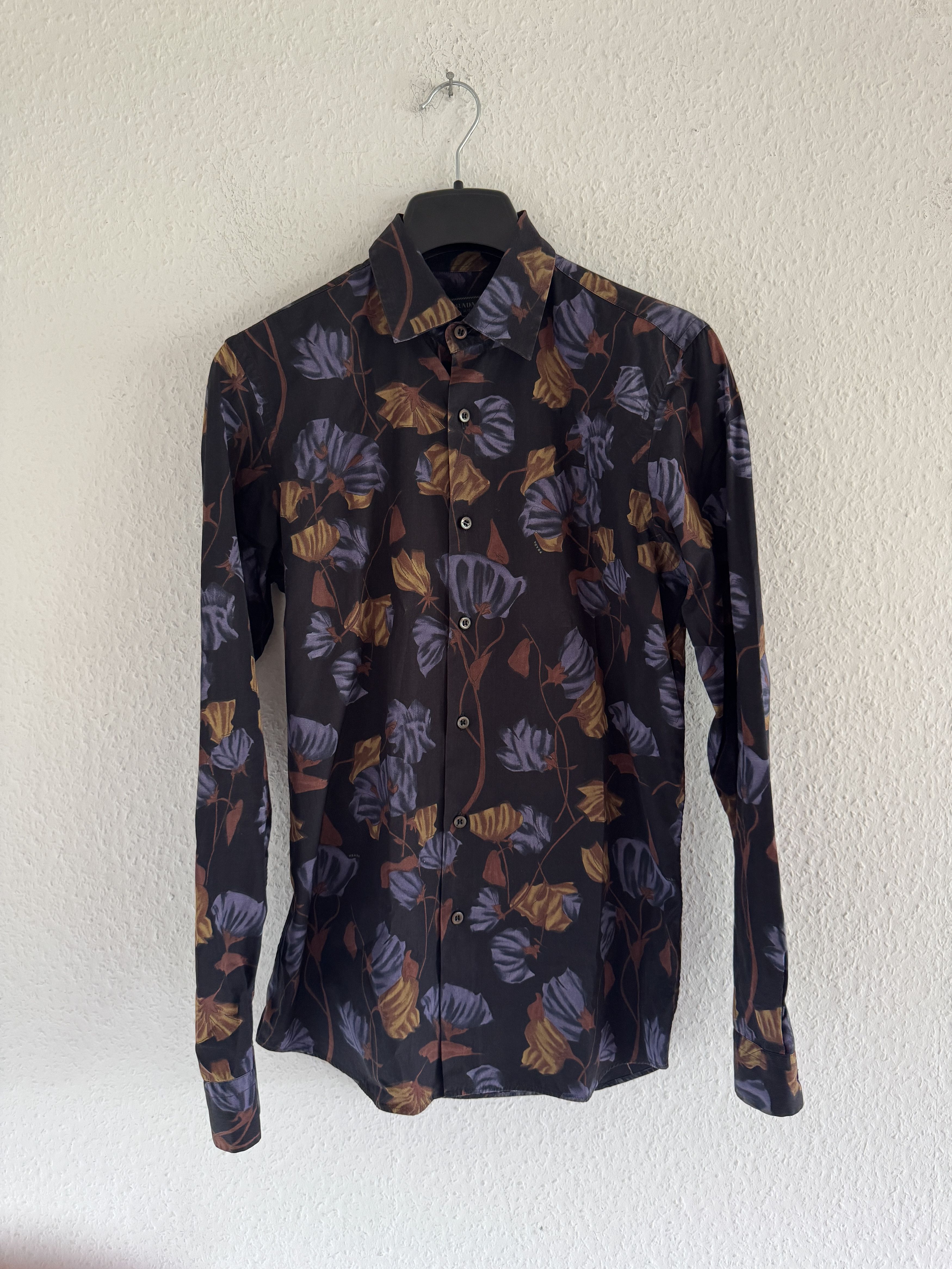 Prada Floral cotton shirt Size US S / EU 44-46 / 1 - 2 Thumbnail