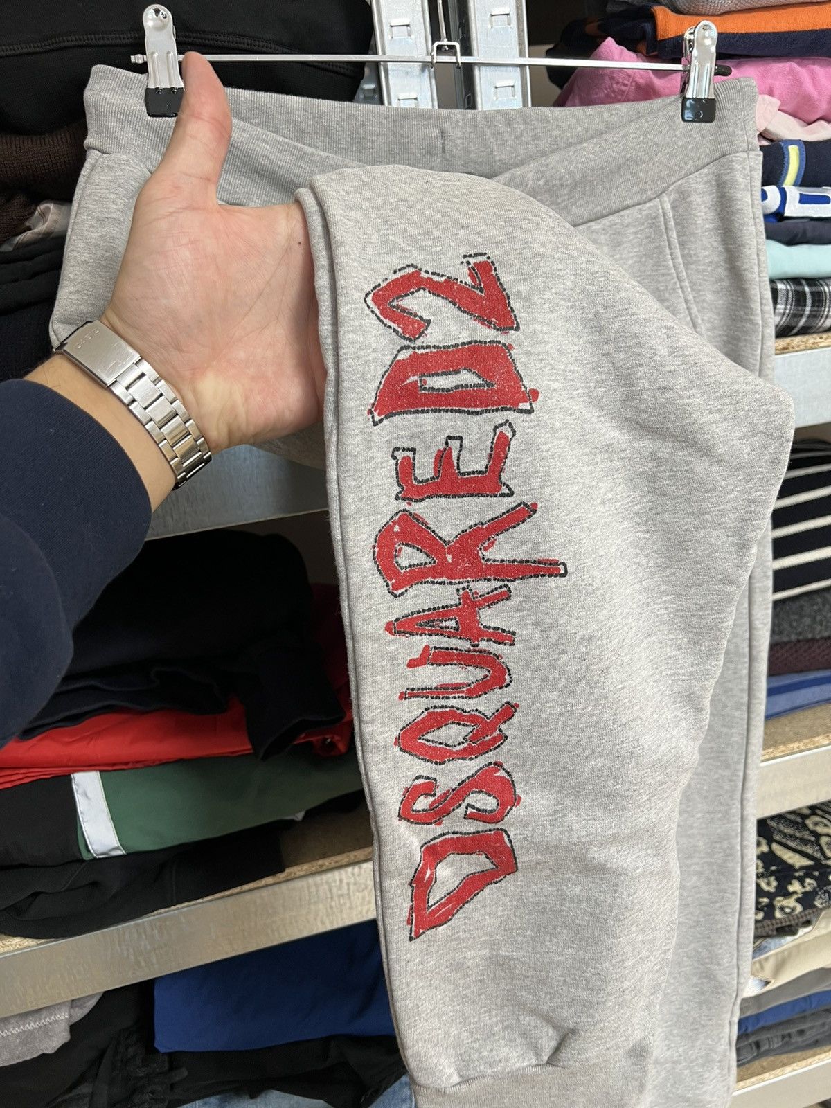 Dsquared2 Dsq2 Dsquared2 Sweatpants Track Pants Gray Pants Luxury S Size US 36 / EU 52 - 2 Thumbnail