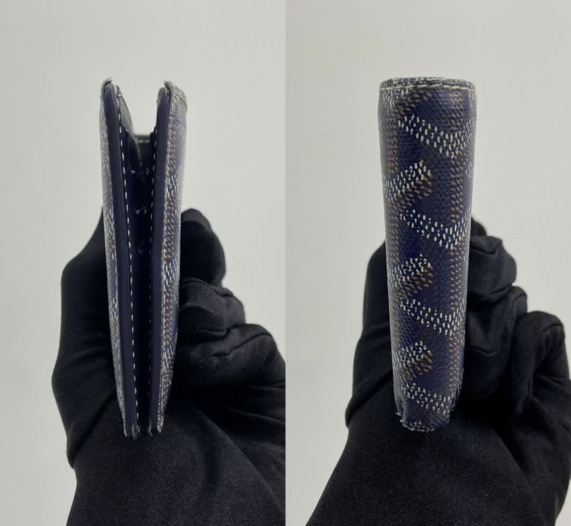 Goyard Goyard bifold blue monogram wallet Size ONE SIZE - 8 Thumbnail