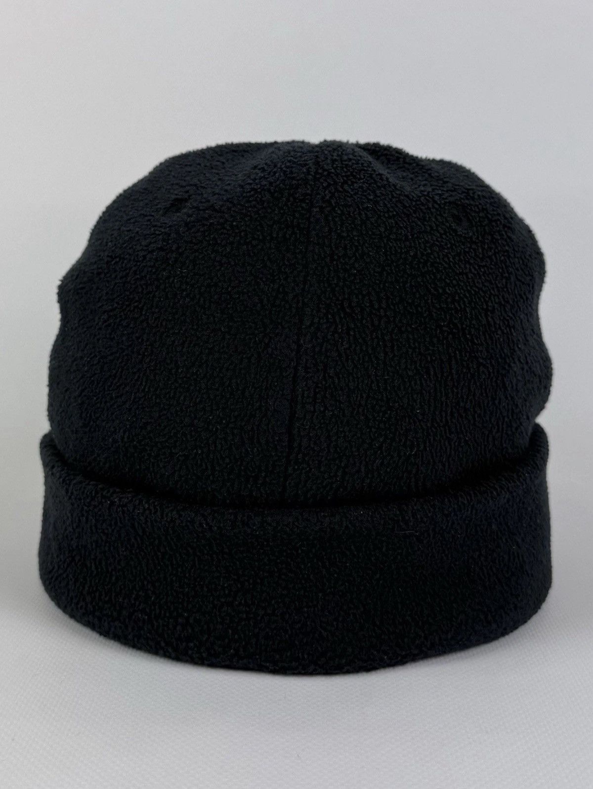 Nike Vintage Nike Swoosh Fleece Beanie Hat Men’s Size One Black Size ONE SIZE - 2 Thumbnail