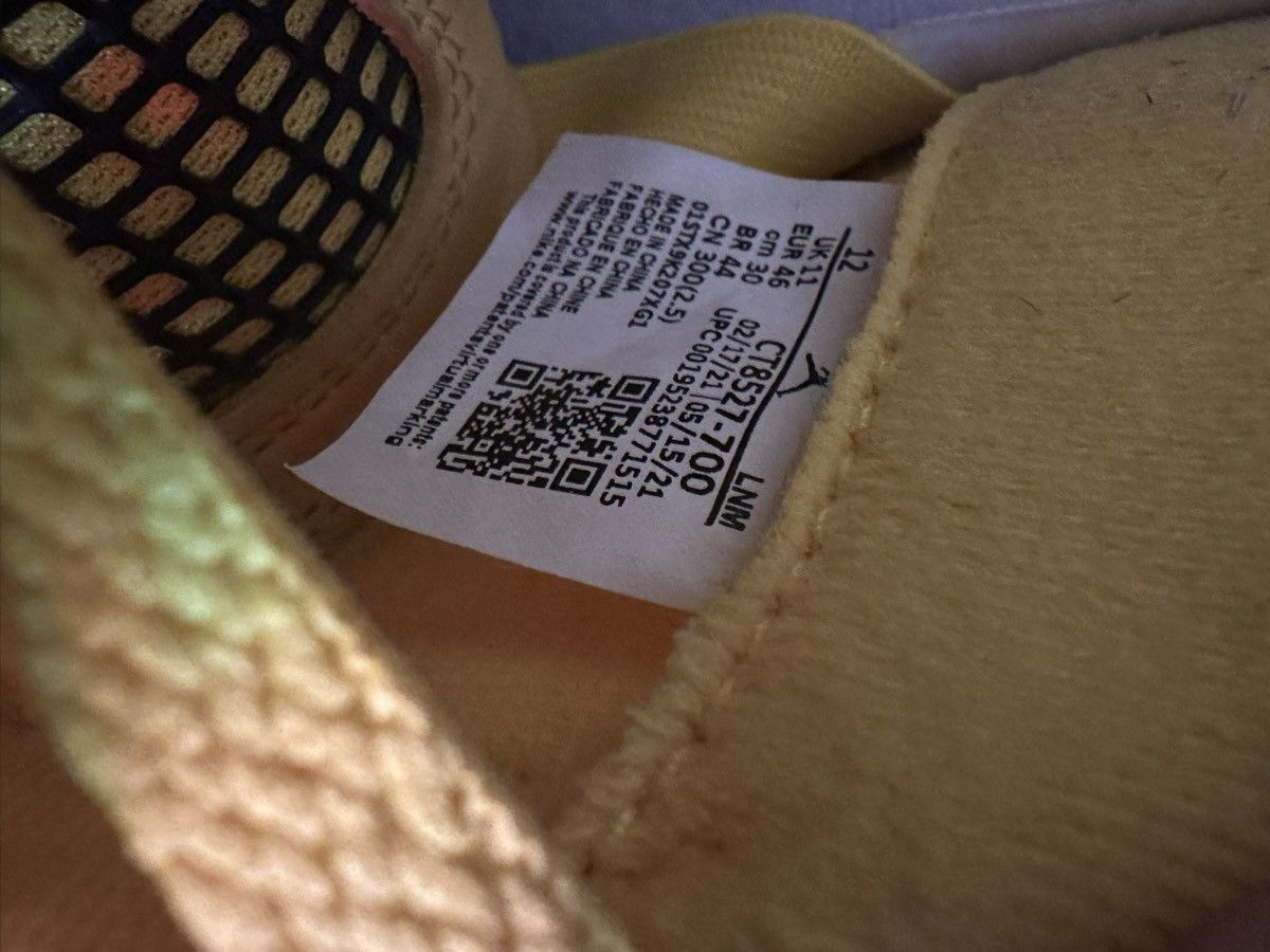 Jordan Brand Size 12 Jordan 4 lighting Size US 12 / EU 45 - 6 Thumbnail