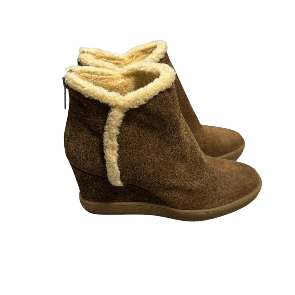 Aquatalia NWT New Aquatalia Charlie Pebble Suede Boots Made In Italy Size US 9.5 / IT 39.5 - 2 Thumbnail