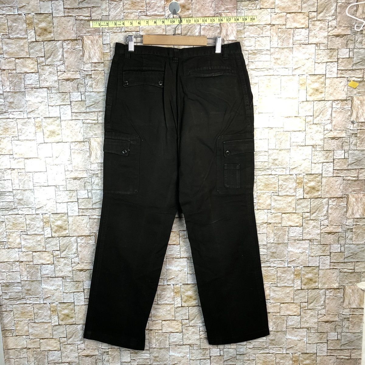 Japanese Brand × PGA Tour Pga Tour Dark Brown Cargo Multipocket Pants #A730 Size US 32 / EU 48 - 15 Thumbnail
