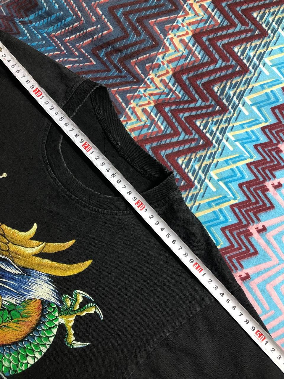Affliction × Japanese Brand Y2K Affliction Style All Over Print T Shirt Tee Tapout Japan Size US M / EU 48-50 / 2 - 10 Thumbnail