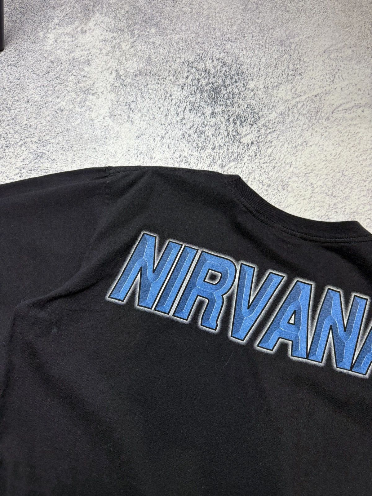 Nirvana Vintage Nirvana Kurt Cobain Black T Shirts Size US L / EU 52-54 / 3 - 20 Thumbnail