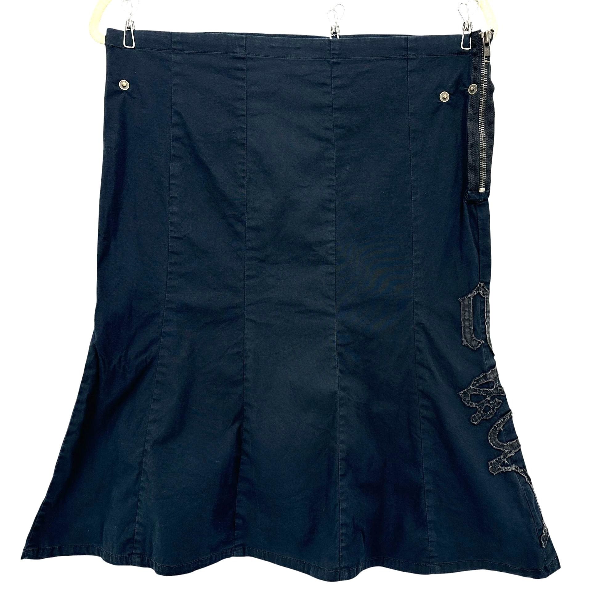 GSUS Sindustries GSUS Sindustries Womens Small Skirt A-Line Black Gothic Emo Size 30" / US 8 / IT 44 - 1 Thumbnail