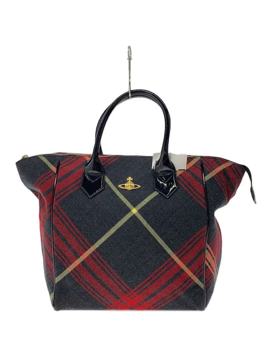 Vivienne Westwood Plaid Orb Tote Bag Size ONE SIZE - 1 Thumbnail