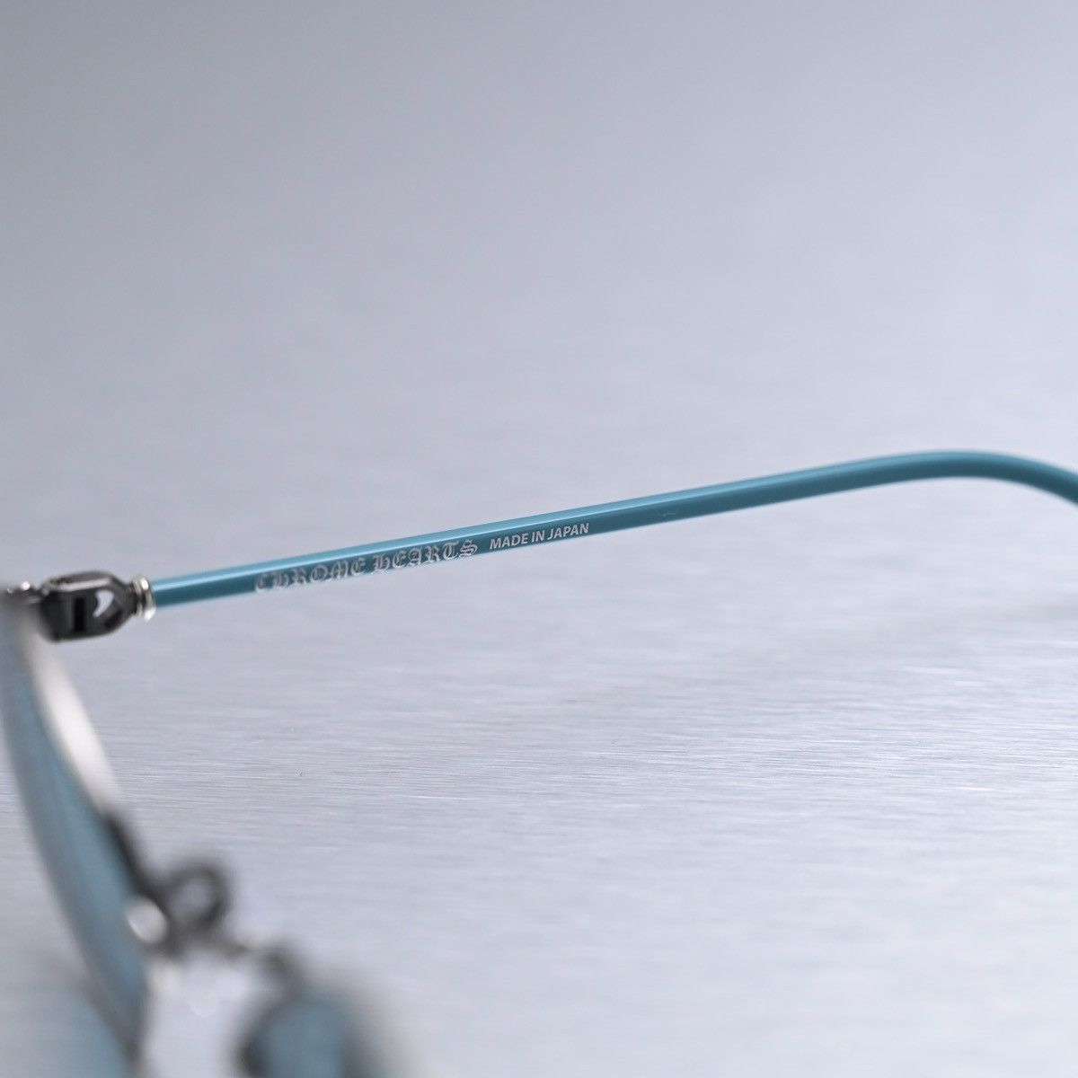 Chrome Hearts CHROME HEARTS DIAMOND DOG PEWTER TEAL SUNGLASSES Size ONE SIZE - 9 Thumbnail