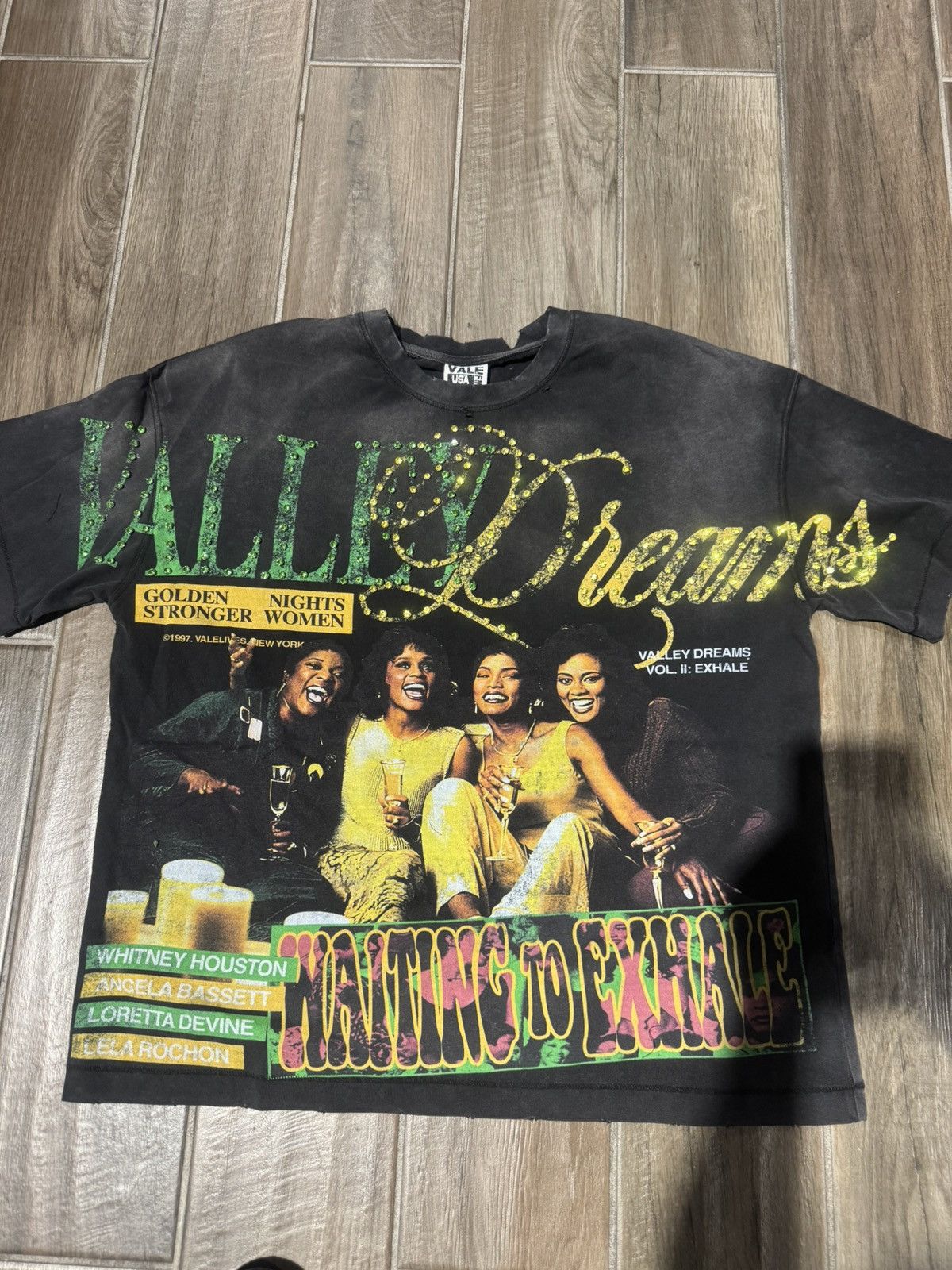 Vale Forever XHALE Bling Tee Black