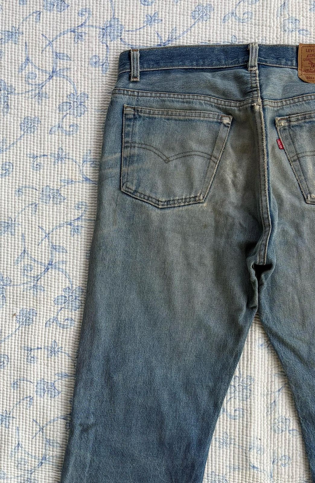 Levi's × Levi's Vintage Clothing Vintage Levi's 501 Distressed Denim Pant Made in USA Size US 34 / EU 50 - 10 Thumbnail
