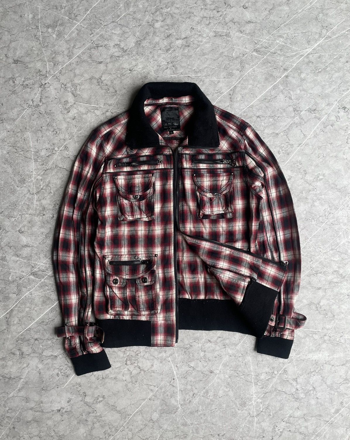 In The Attic In The Attic Plaid Bondage Jacket Size US M / EU 48-50 / 2 - 7 Thumbnail