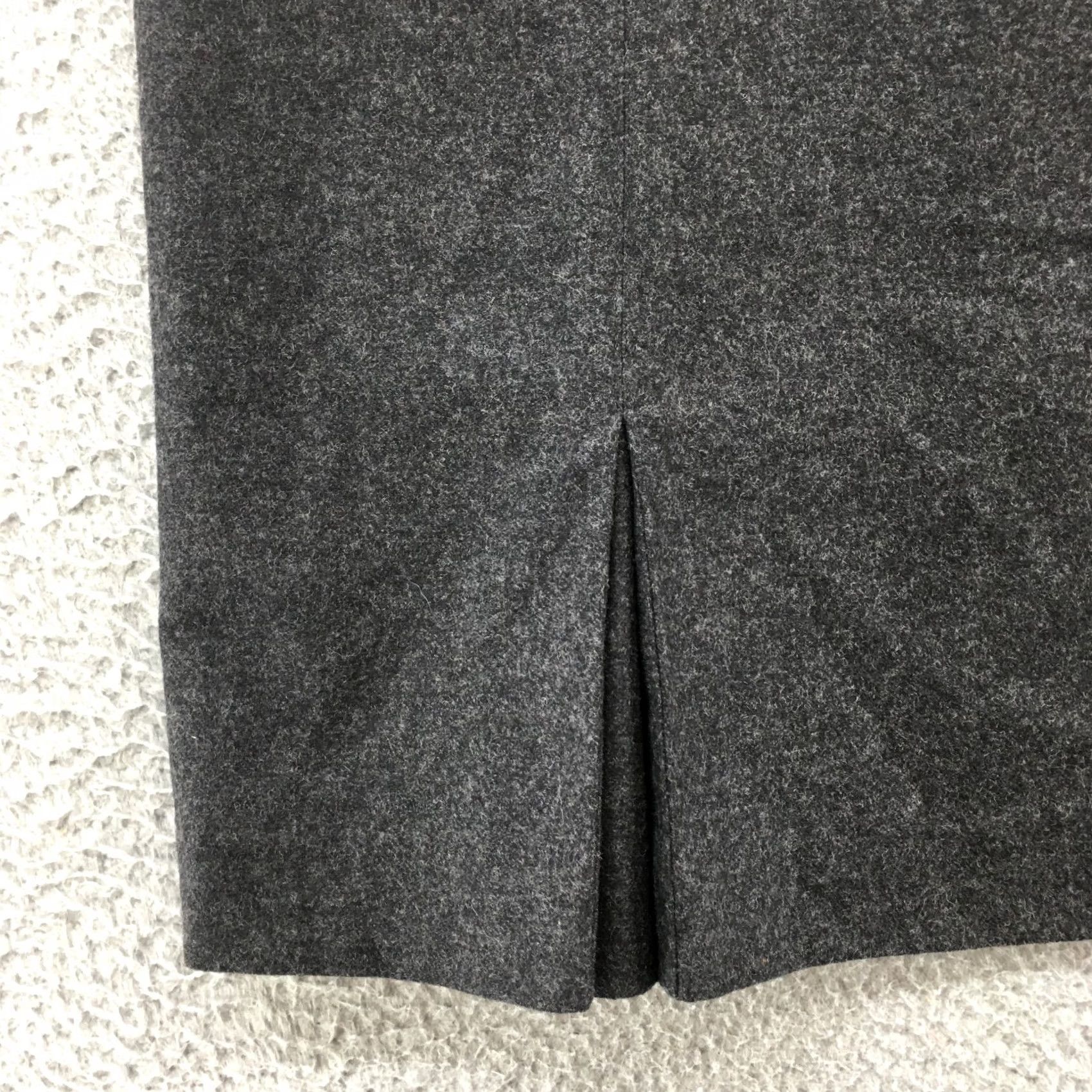 Banana Republic Banana Republic A-Line Wool Skirt Womens 8 Pleated Double Lined Side Zip Casual Size 30" / US 8 / IT 44 - 4 Thumbnail