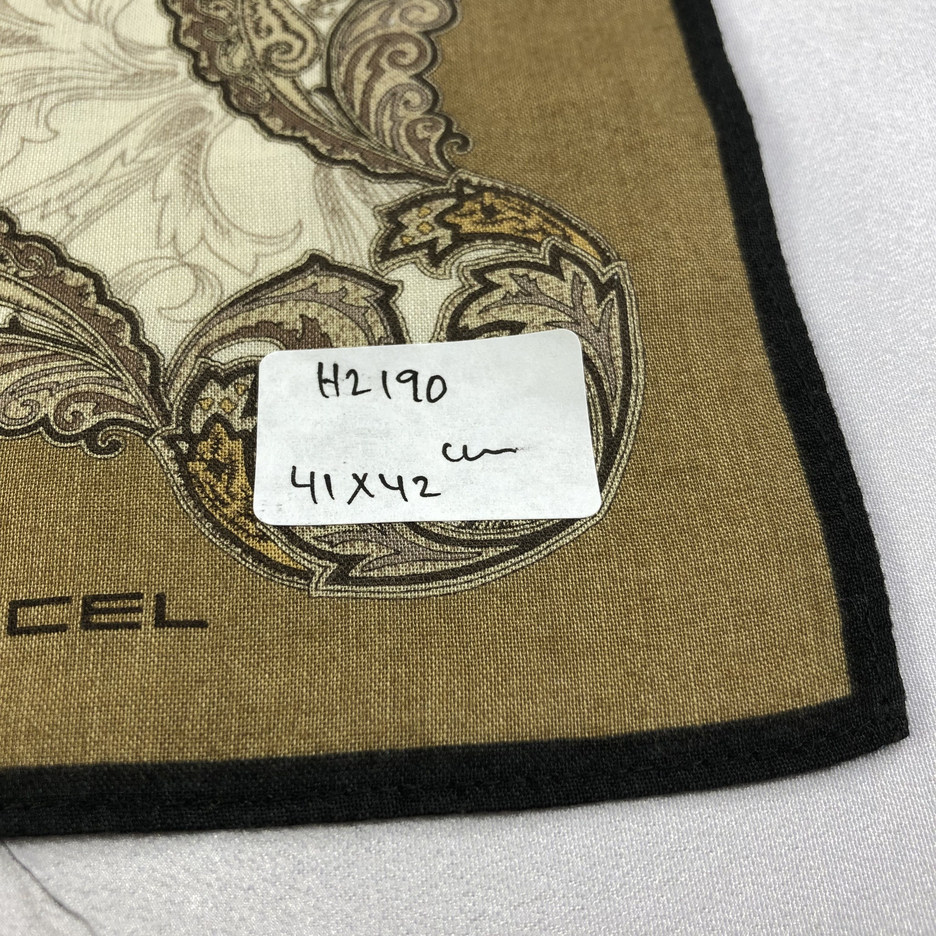 Lancel × Vintage Lancel Luxury Handkerchief Neckerchief Bandana H2190 Size ONE SIZE - 5 Thumbnail