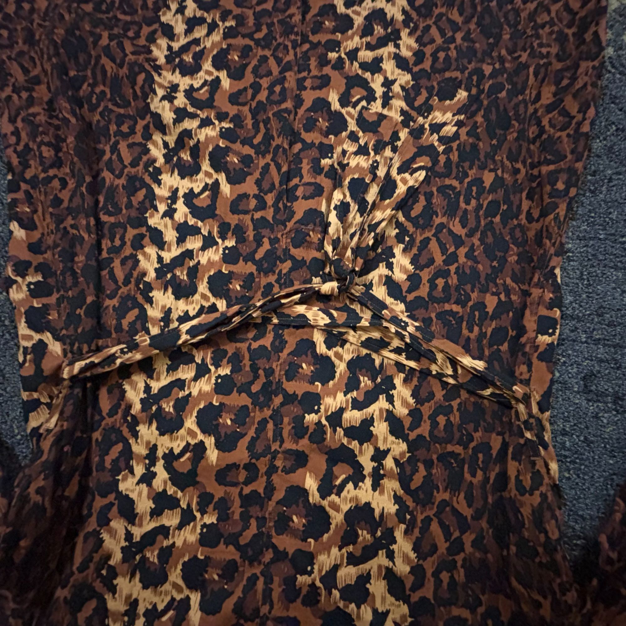 Other Selene Sport Women's. Sz 1X Leopard Print Trench Coat Light Size XL / US 12-14 / IT 48-50 - 12 Thumbnail