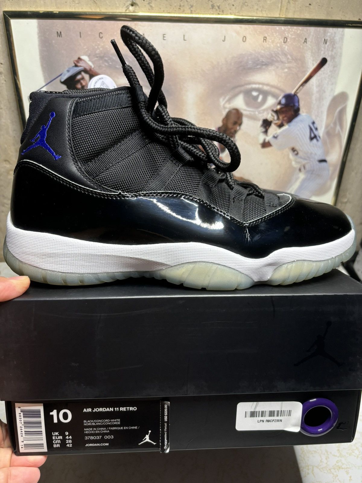 Jordan Brand Air Jordan 11 Retro 2016 Space Jam 2016 Size US 10 / EU 43 - 1 Thumbnail