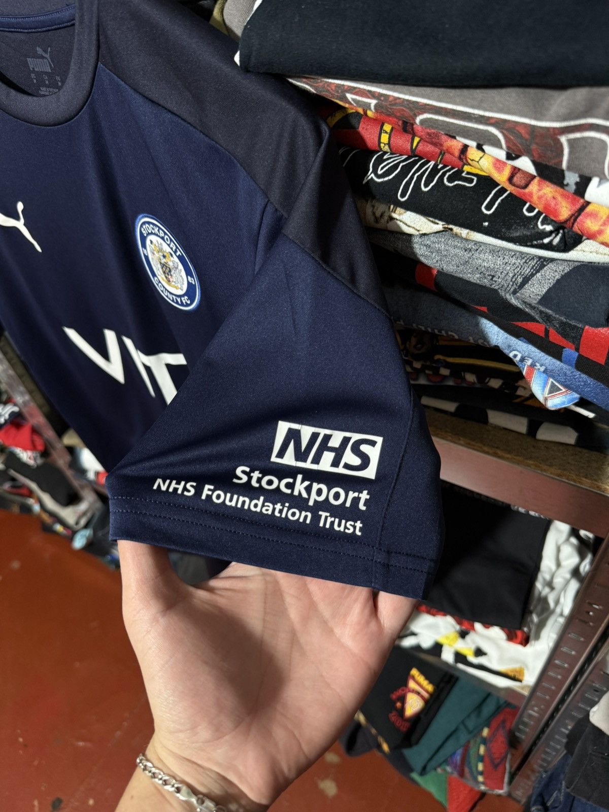Puma Puma Stocksport Country 2020 2021 Training Soccer Jersey Size US M / EU 48-50 / 2 - 6 Thumbnail