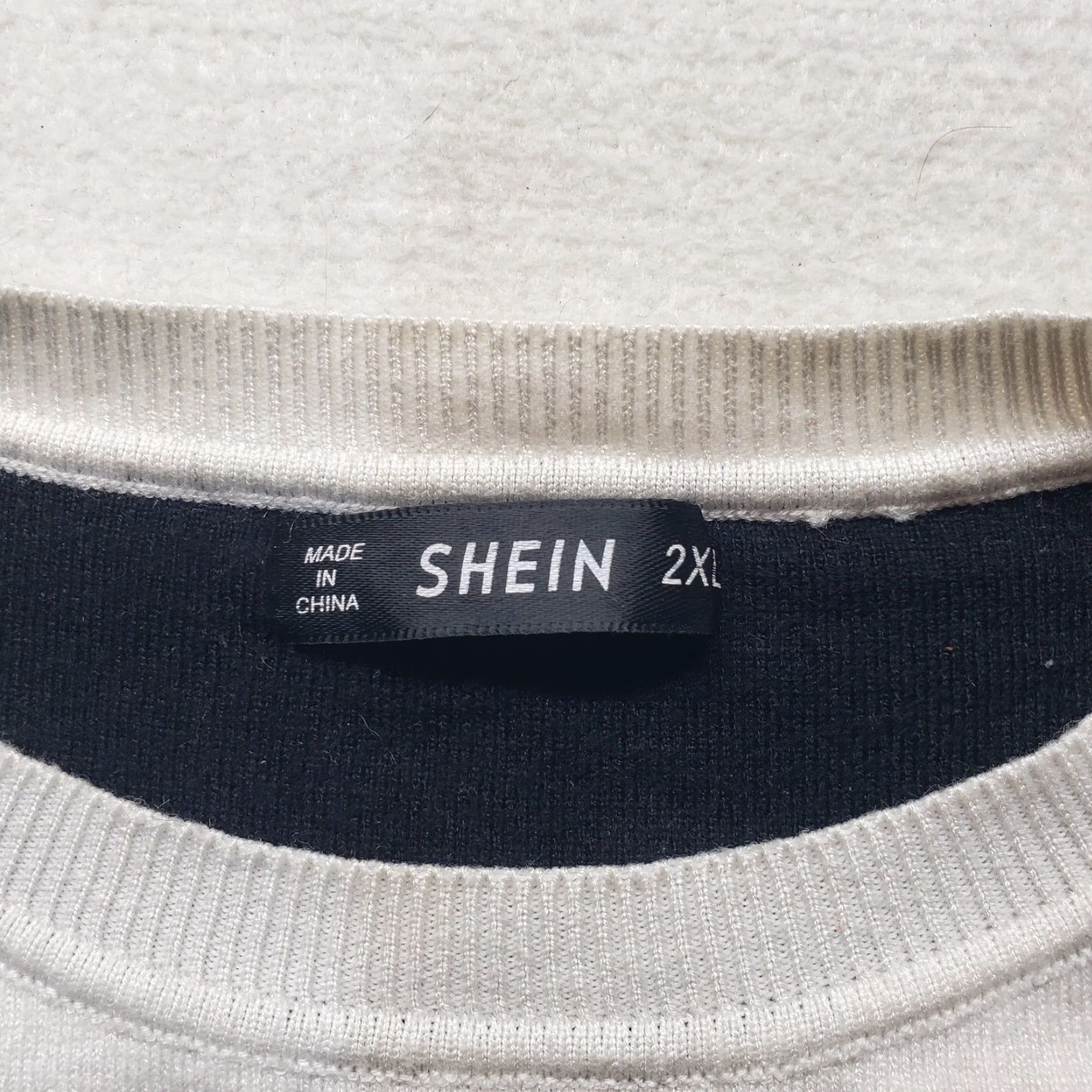 Shein SHEIN White Wide Shoulder Sweater Long Sleeve Adult Women's 2XL XXL Size XXL / US 16-18 / IT 52-54 - 2 Thumbnail