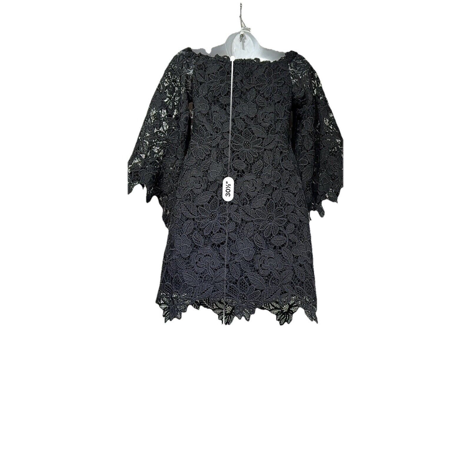 Free People Free People Dusk Lace Off Shoulder black Mini Dress Size 0 Size XS / US 0-2 / IT 36-38 - 7 Thumbnail