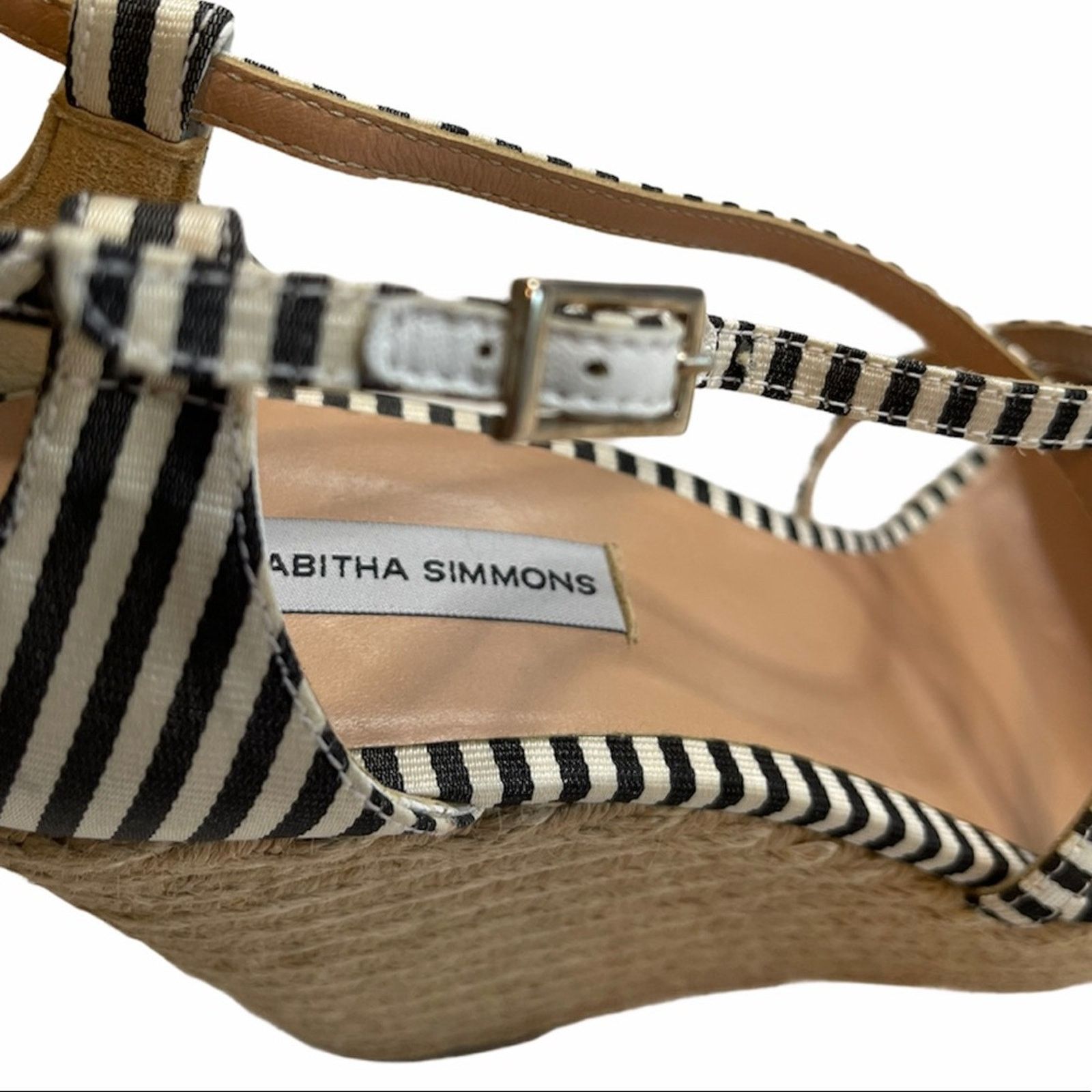 Tabitha Simmons Tabitha Simmons Jenny Striped Espadrille Wedges Size 10 Size US 10 / IT 40 - 11 Thumbnail