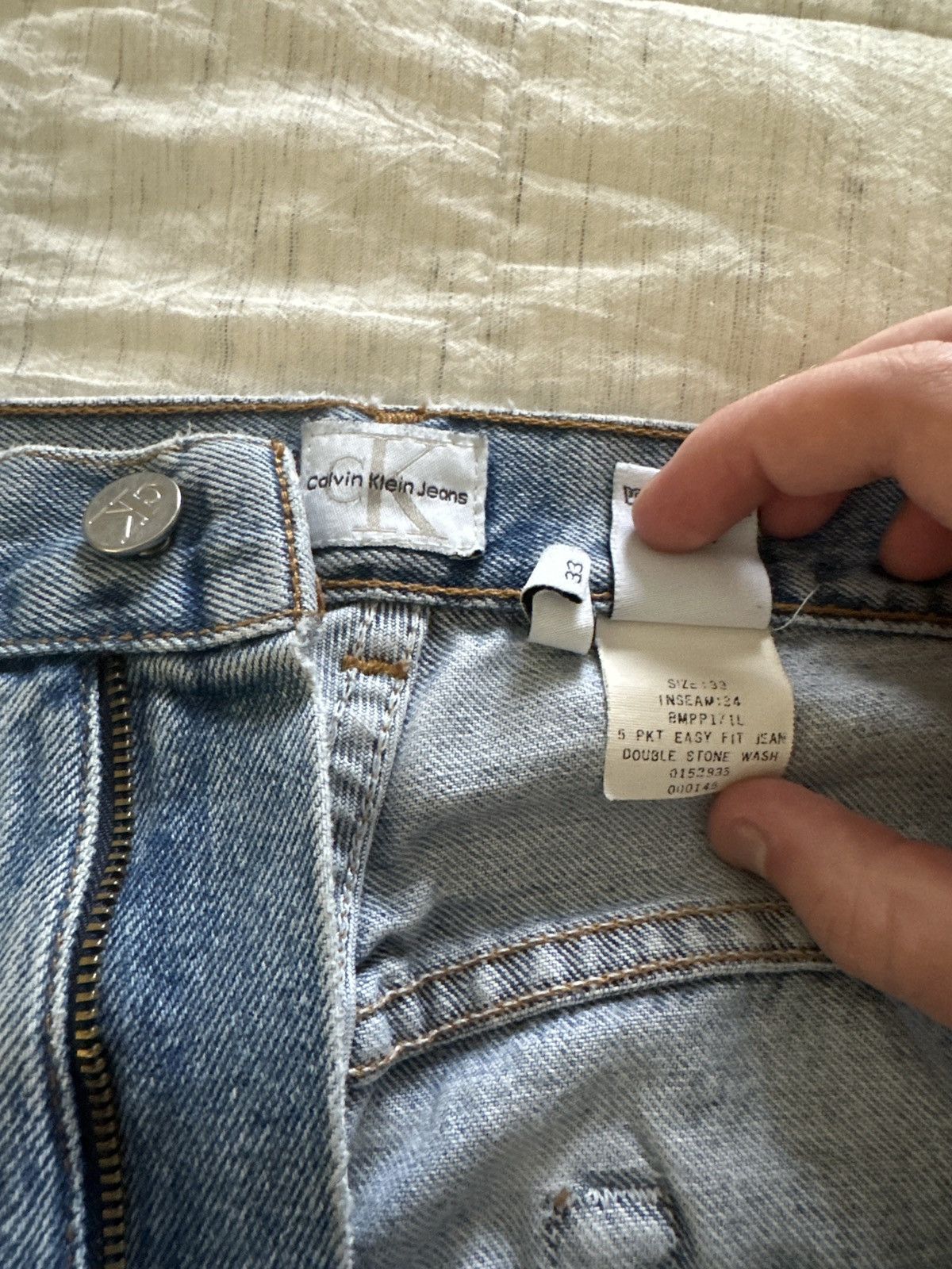 Calvin Klein Vintage Calvin Klein Jeans Size US 33 - 2 Thumbnail