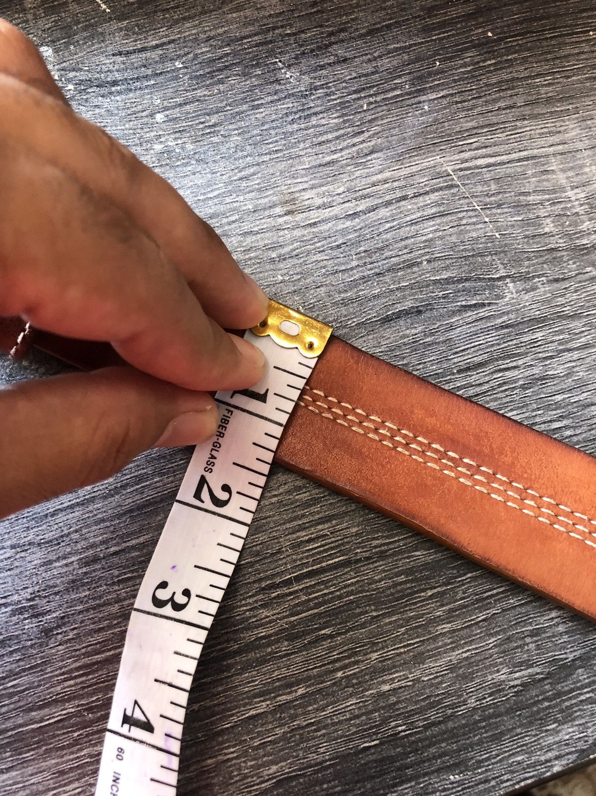 Carhartt Rare❗️Vintage Carhartt Buckle Spellout Leather Belt Size ONE SIZE - 24 Thumbnail